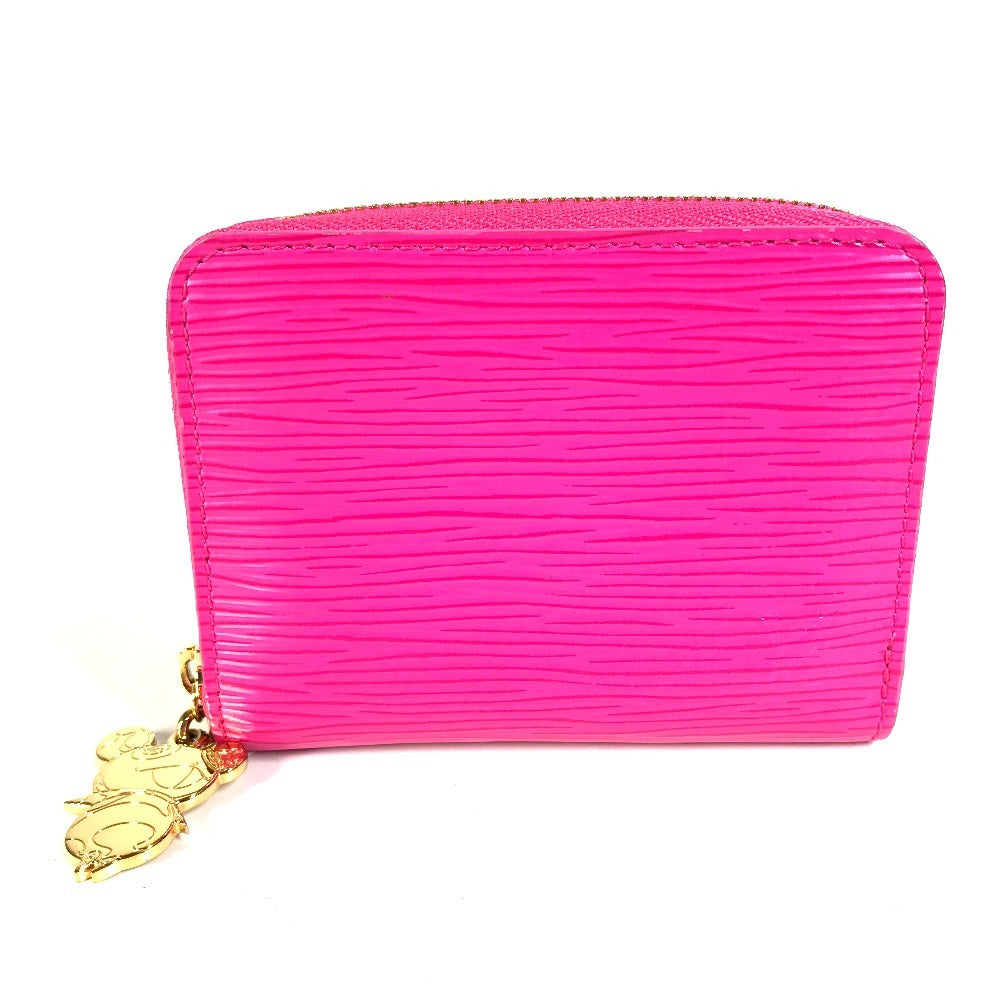 Louis Vuitton Coin Ｍ14144 Epi Japan Limited Leather Pink Wallet Case D 13