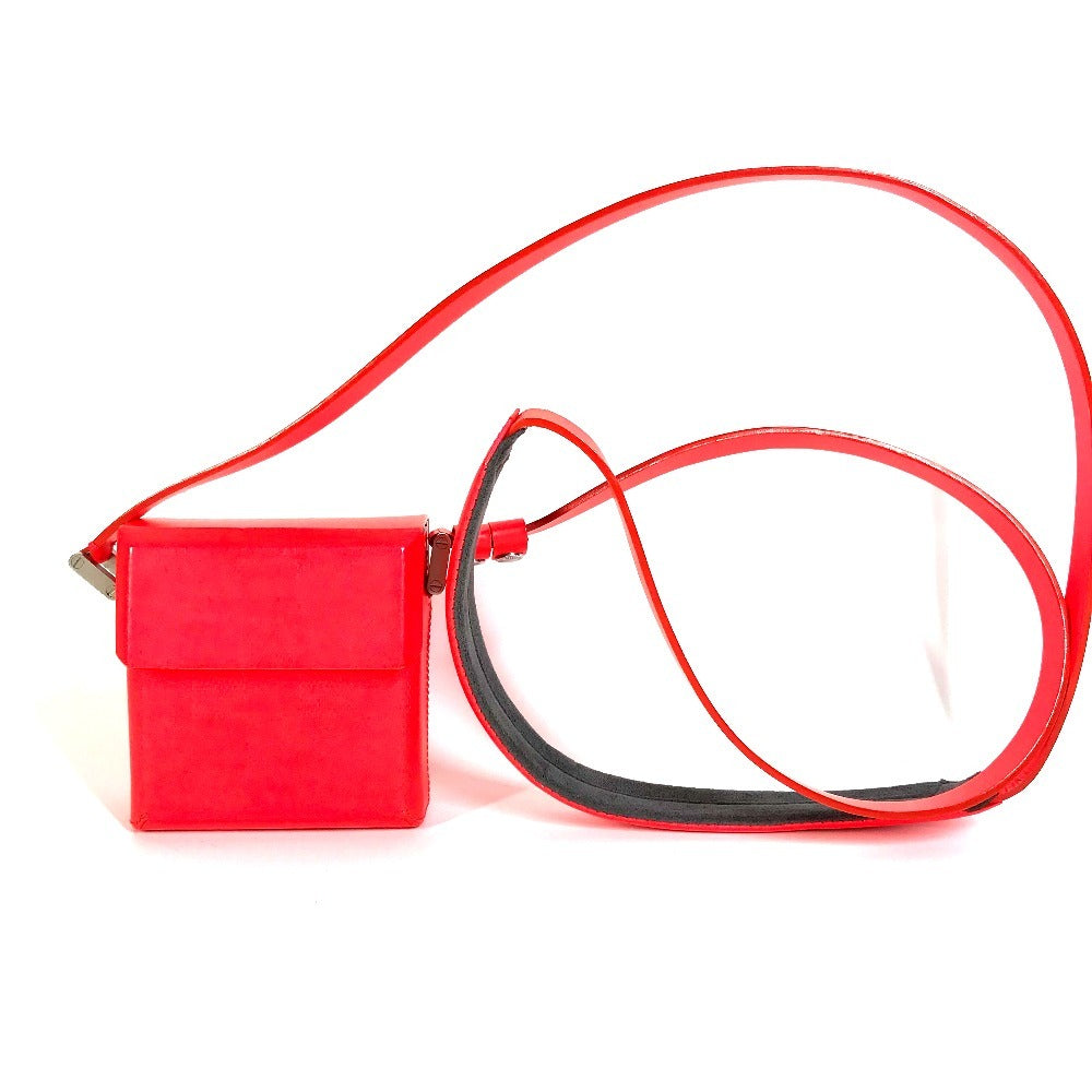 Louis Vuitton M92160 damier glacé Damie Grasset Leather Red Shoulder Bag