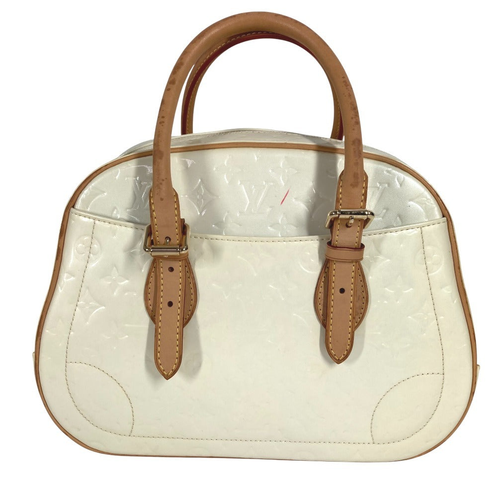 Louis Vuitton M93514 Vernis Summit Drive Monogram Canvas White Handbag