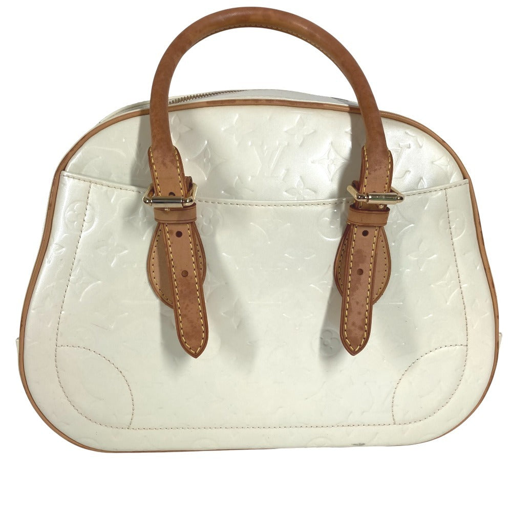 Louis Vuitton M93514 Vernis Summit Drive Monogram Canvas White Handbag