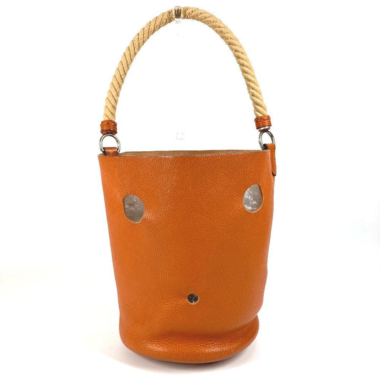 Hermes Shoulder Bag Taurillon Clemence Shoulder Bag Manjowar Mm Orange