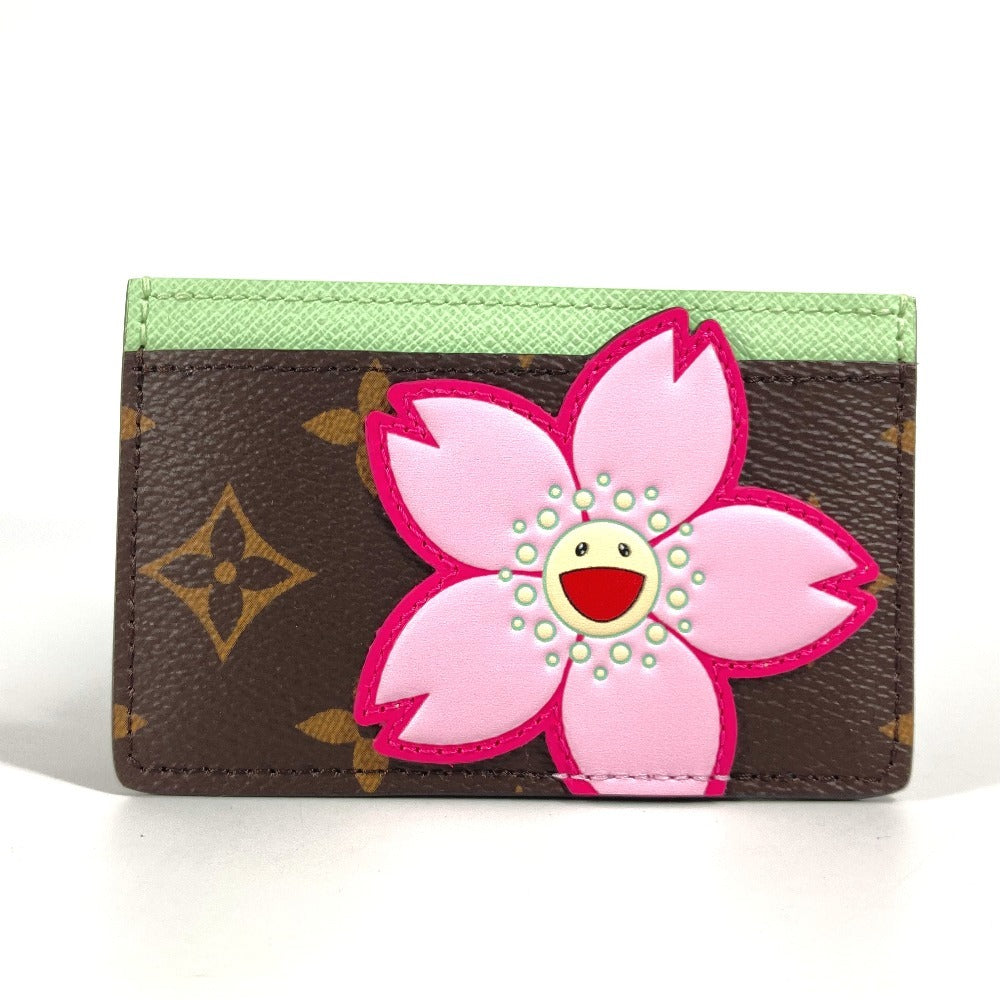 Louis Vuitton M13429 Takashi Murakami LVxTM Porto Monogram Canvas Brown Wallet Case