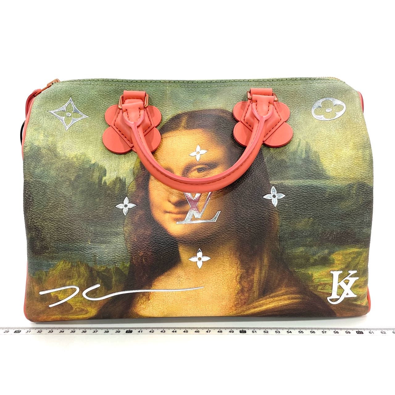 Louis Vuitton x Jeff Koons Speedy 30 Monalisa Handbag