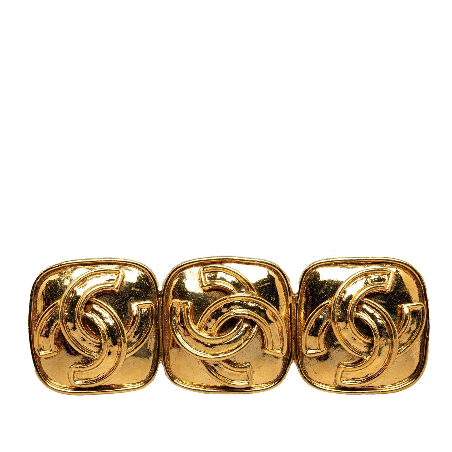 CHANEL Triple CC Brooch Costume Brooch