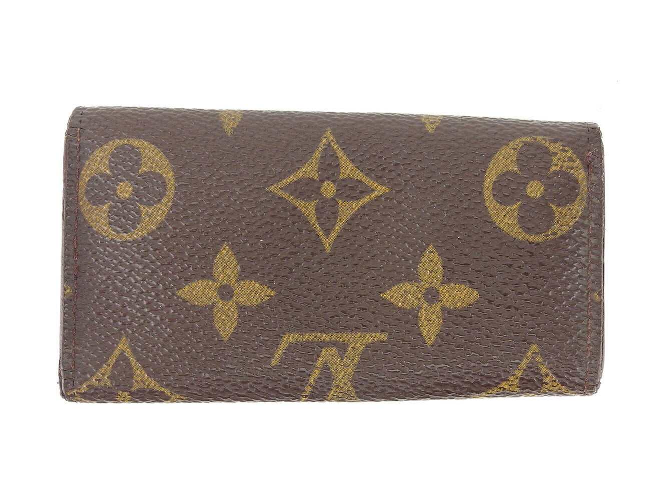 Louis Vuitton Key holder M62631 Multicles4 Brown Beige Gold Key Chain D1939