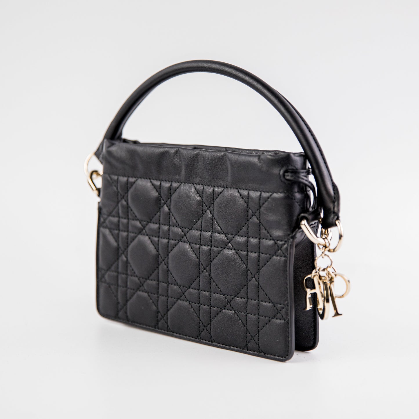 Dior Christian Milly Crossbody Bag Black