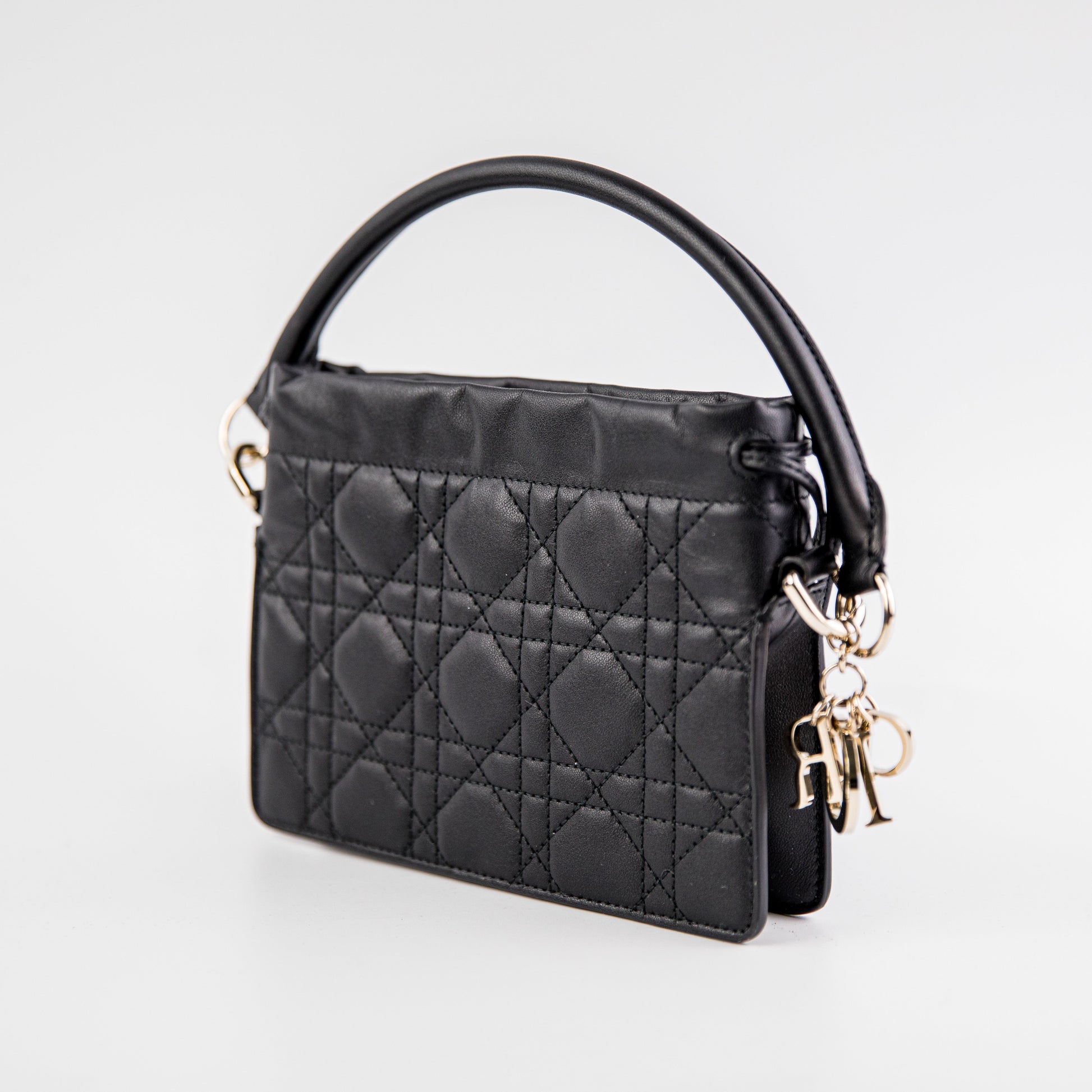 Dior Christian Milly Crossbody Bag Black