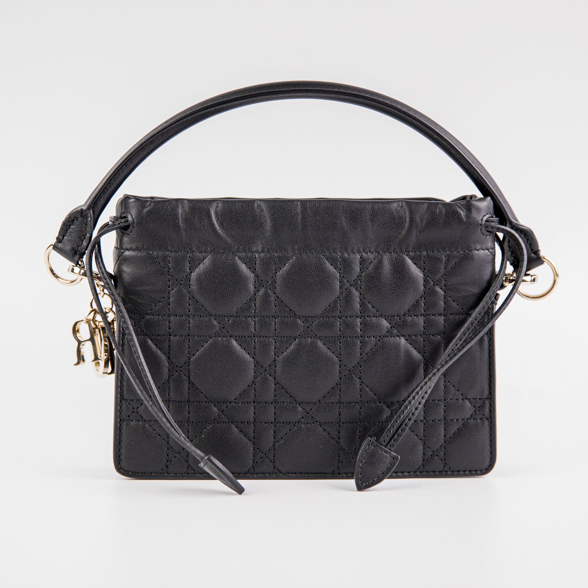 Dior Christian Milly Crossbody Bag Black