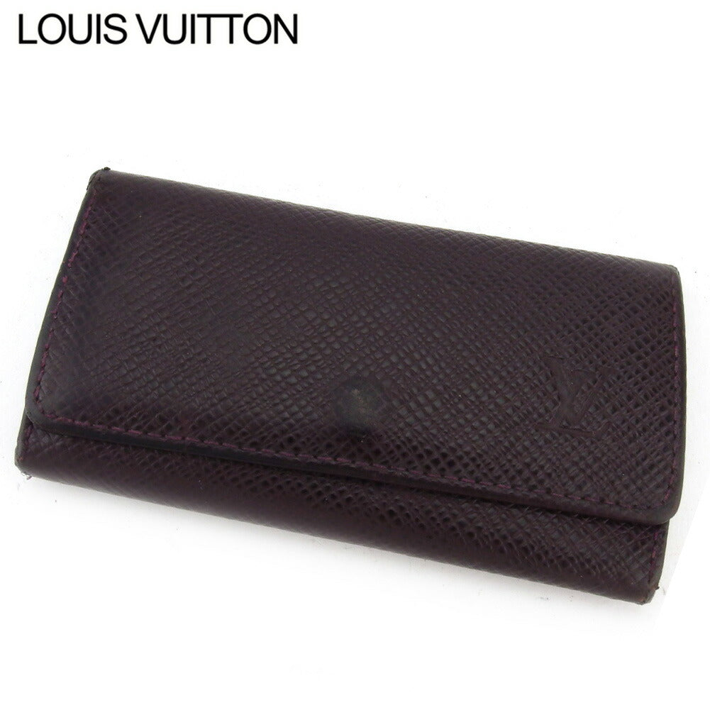 Louis Vuitton Key holder M30526 Taiga Leather Key Chain