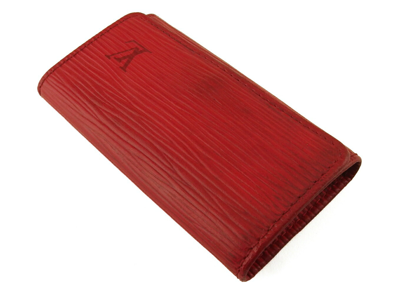 Louis Vuitton Key holder M63827 Multicles4 Red Gold Key Chain D2426
