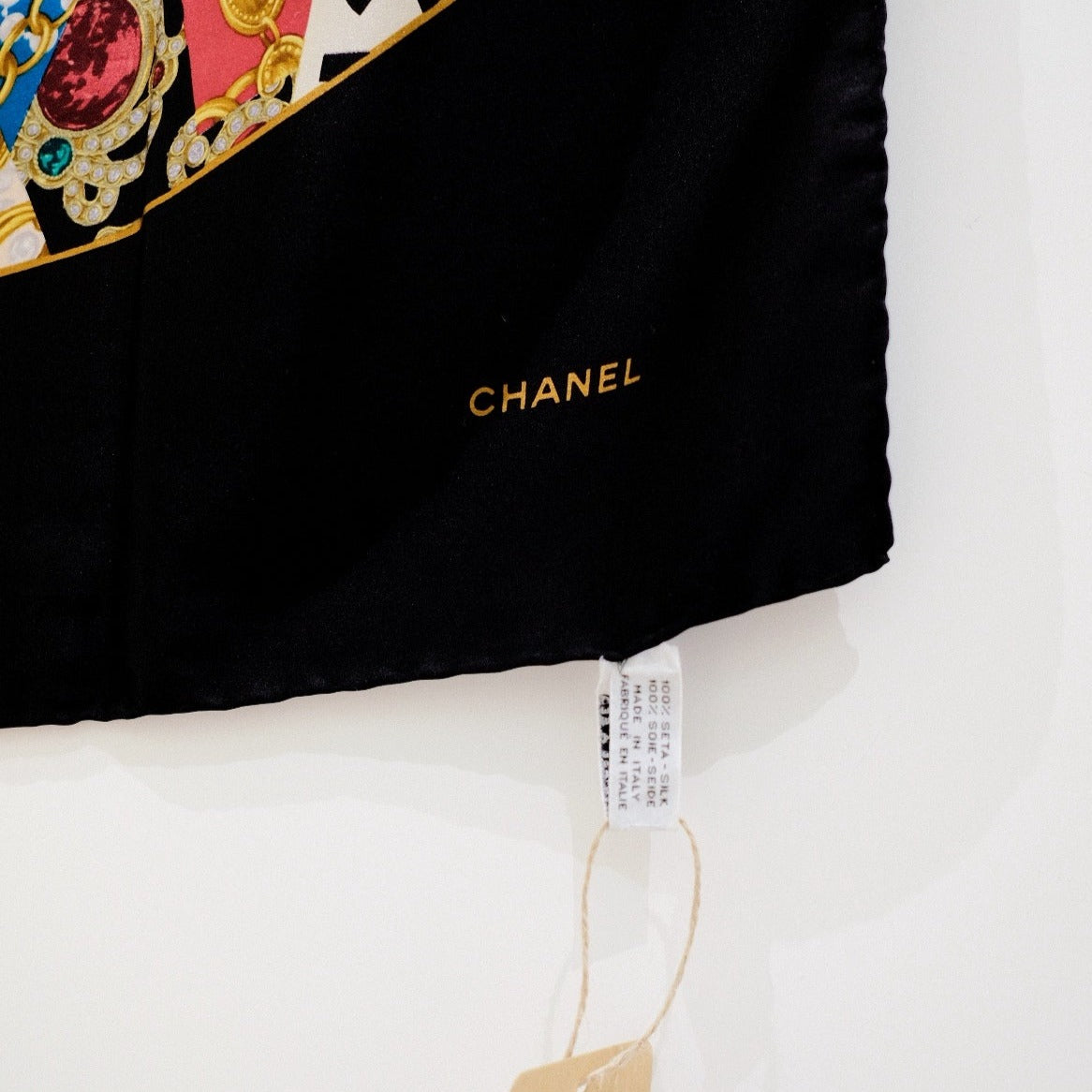 Chanel   silk scarf