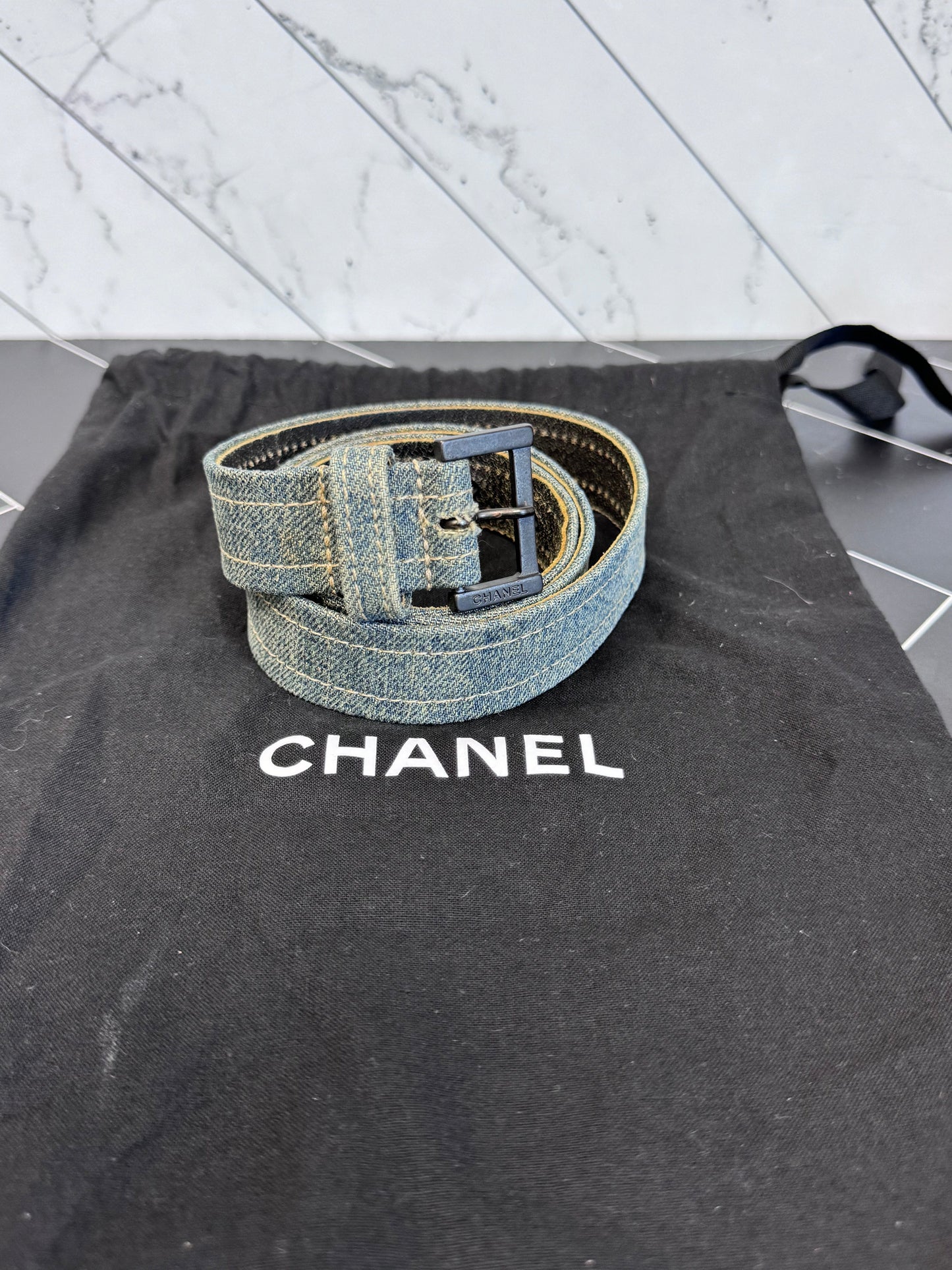 Chanel Denim Belt