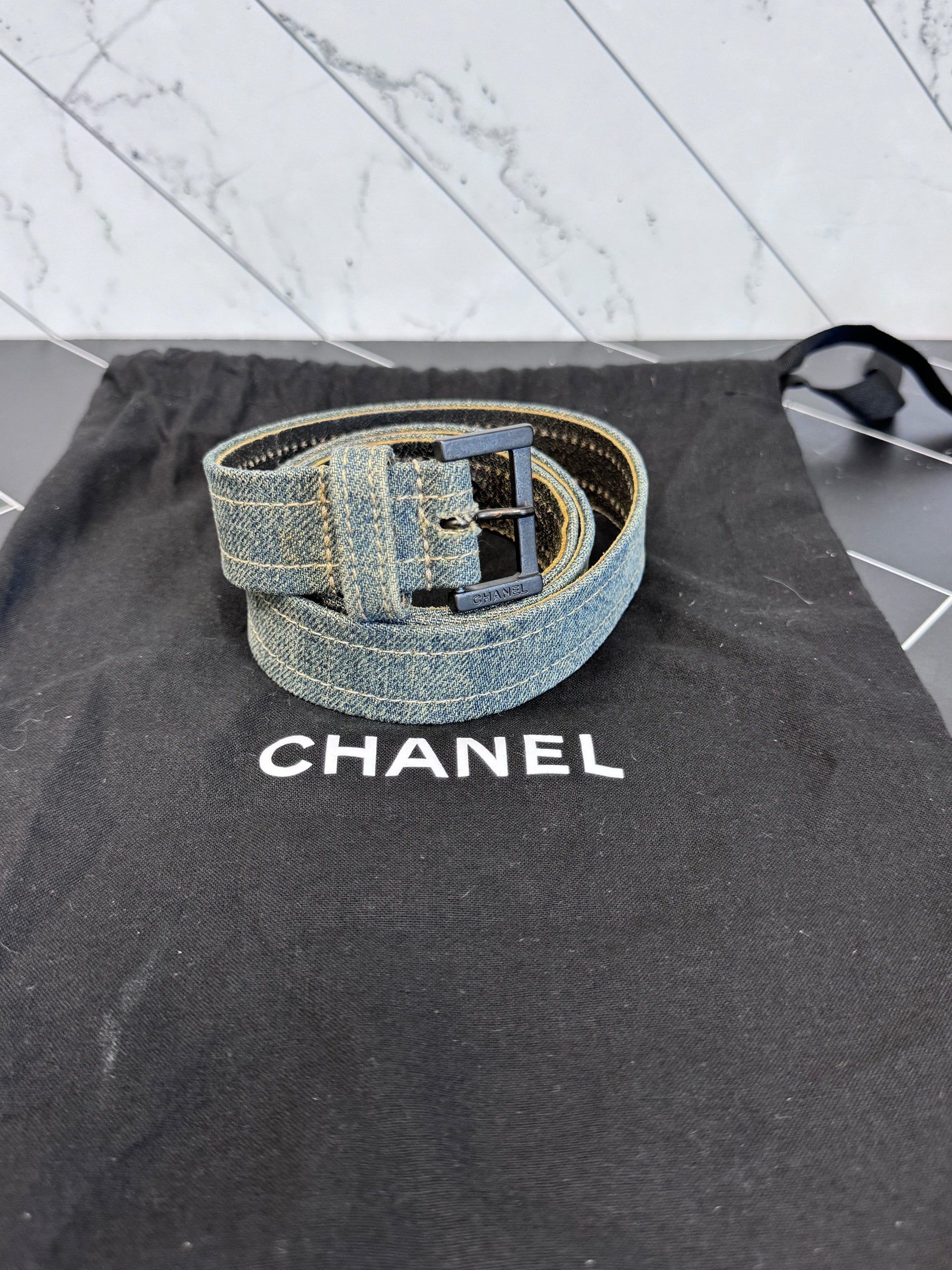 Chanel Denim Belt
