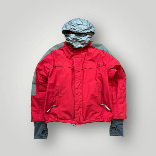 Prada Handbag Sport Luna Rossa Gore-Tex Skii Jacket L Red