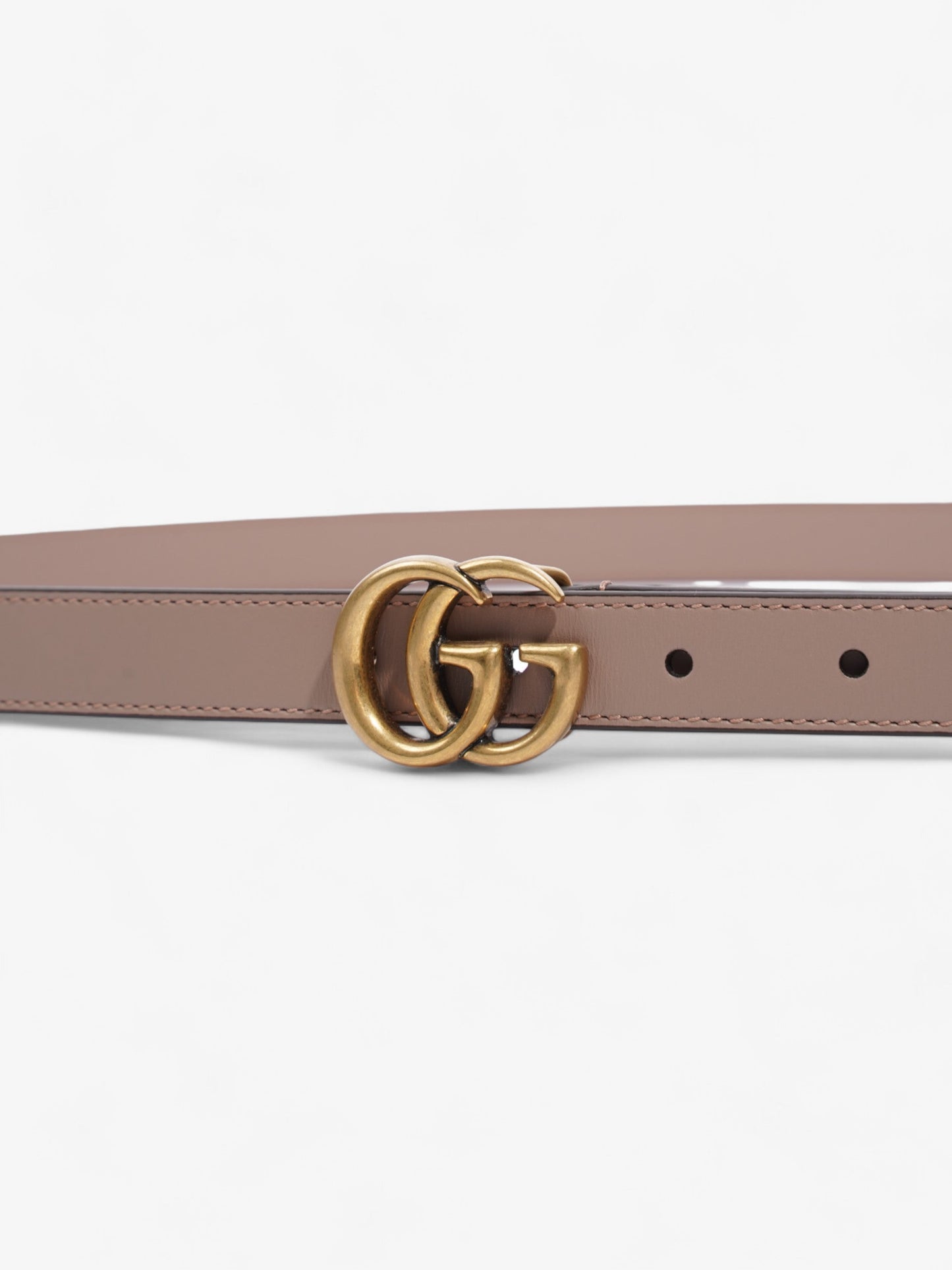 Gucci Marmont Thin Belt Dusty Rose Handbag Leather Gold Accessory