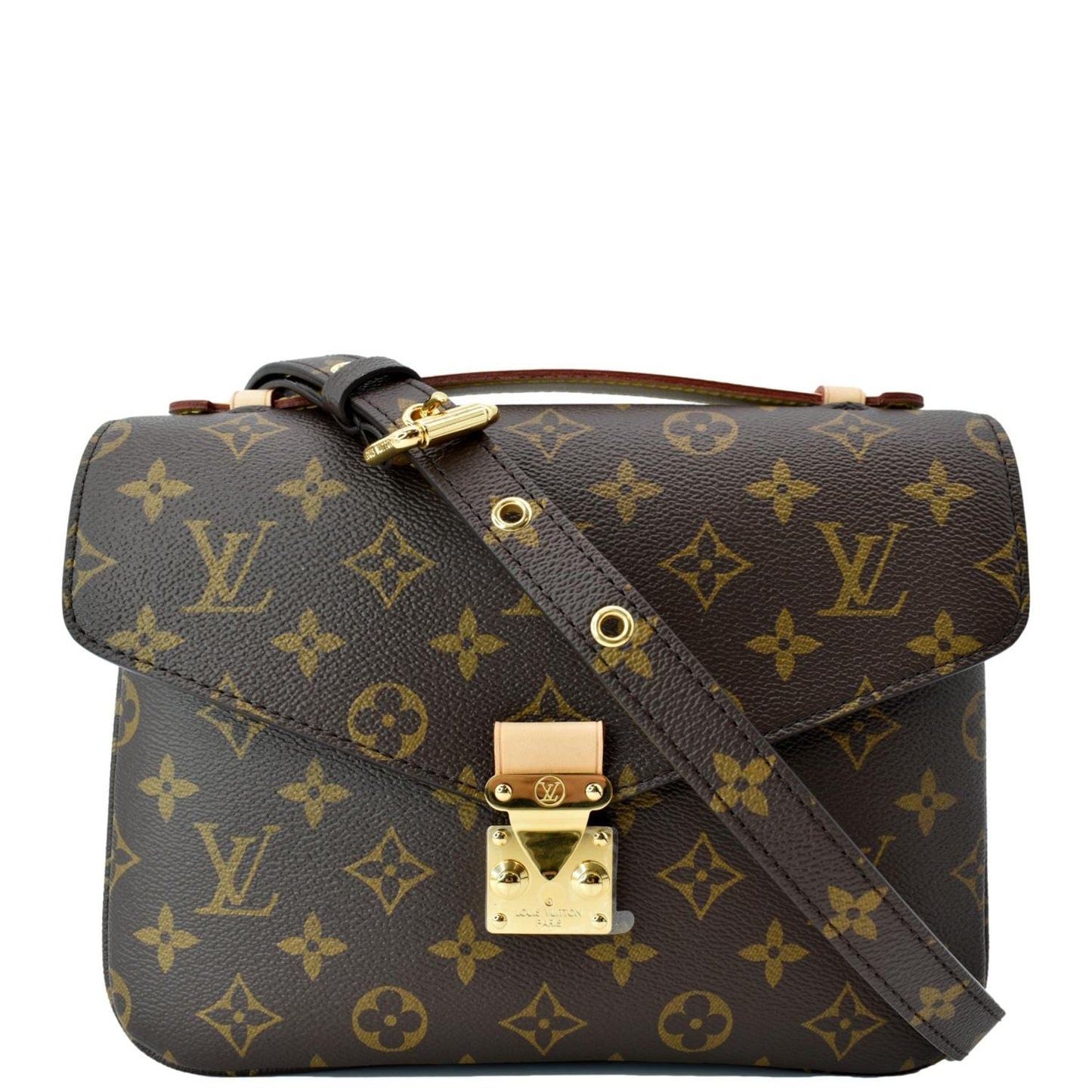 LV Louis Metis Pochette Crossbody Bag Canvas Monogram