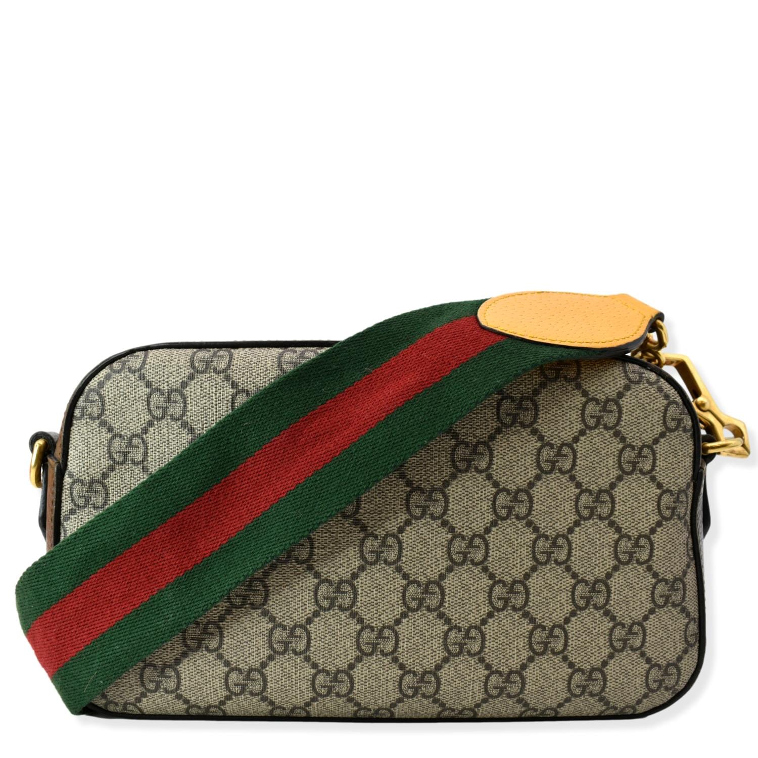 Gucci Neo Supreme Messenger Bag Canvas Beige Shoulder Bag