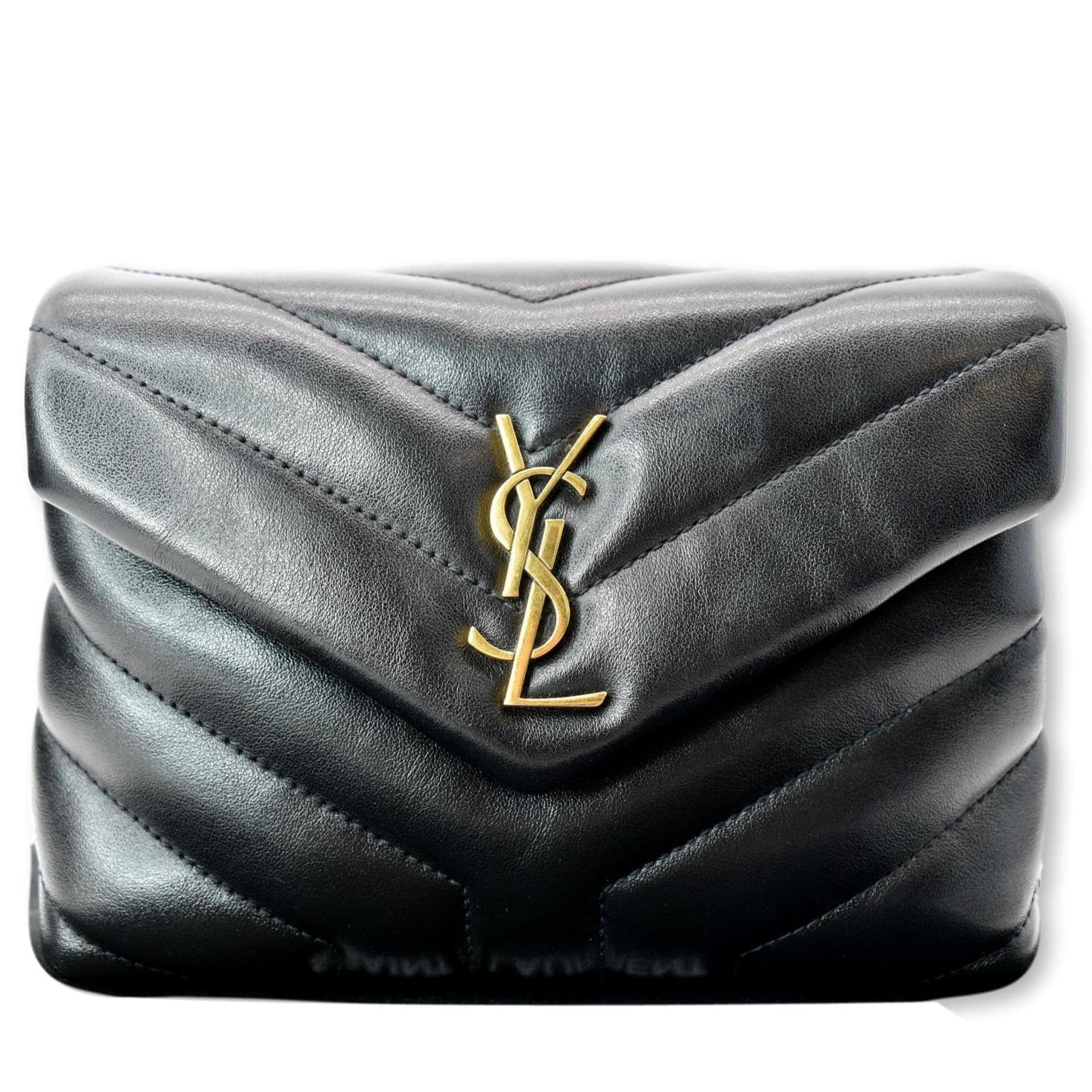 YSL Saint Laurent Saint Small Loulou Shoulder Bag Leather Matelasse