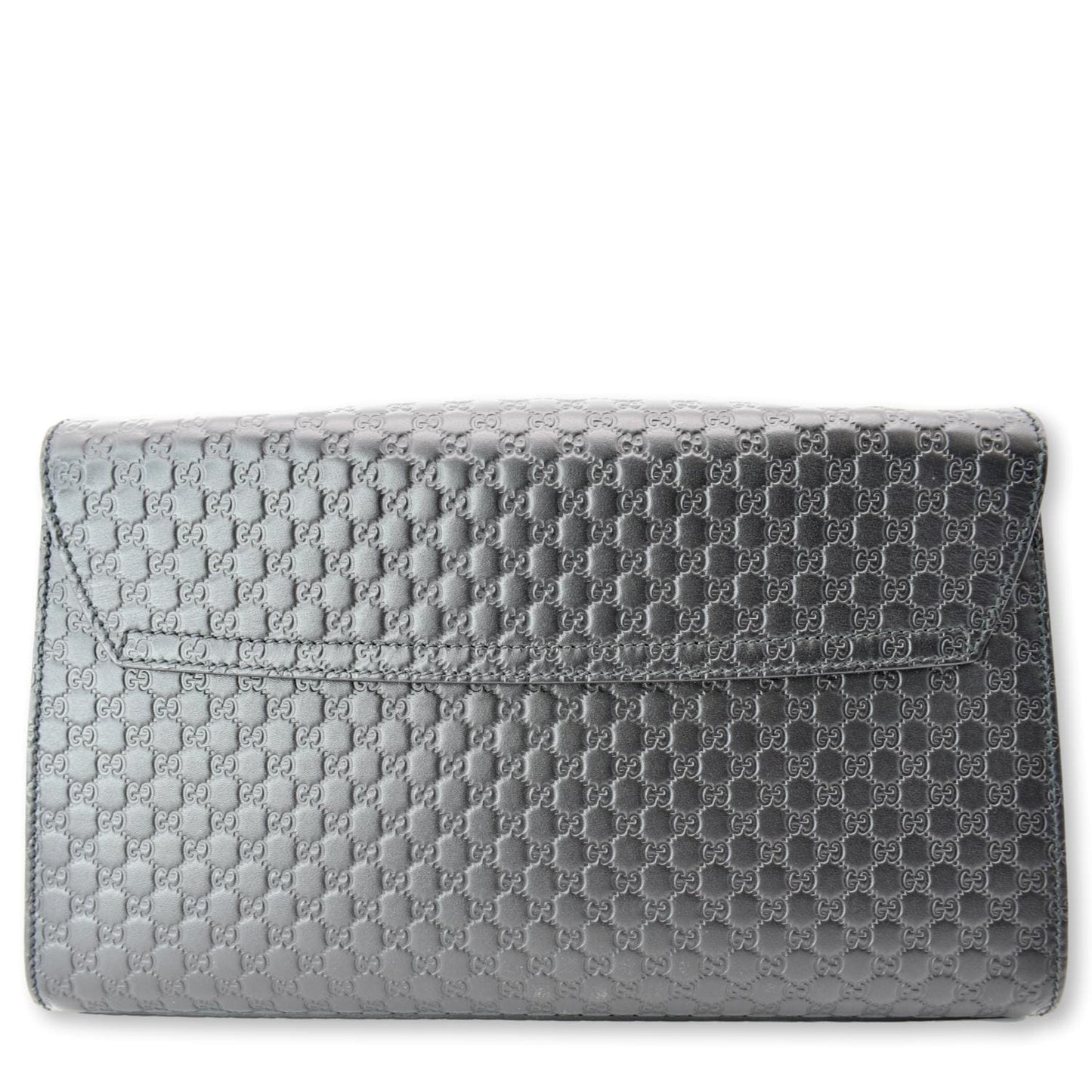 Gucci Emily ssima Chain Shoulder Bag Leather Black
