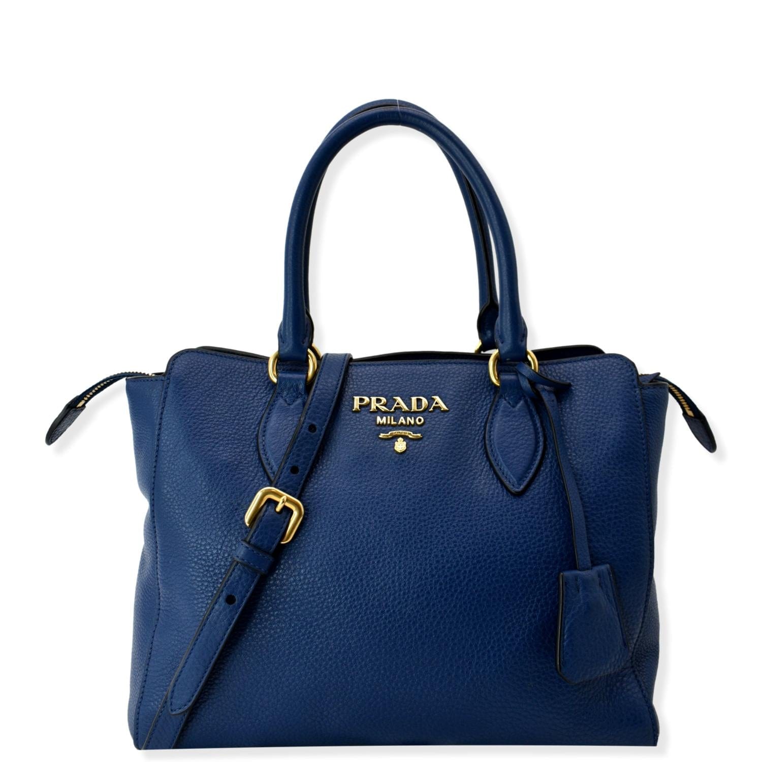 Way Tote Shoulder Bag % Off Leather Blue