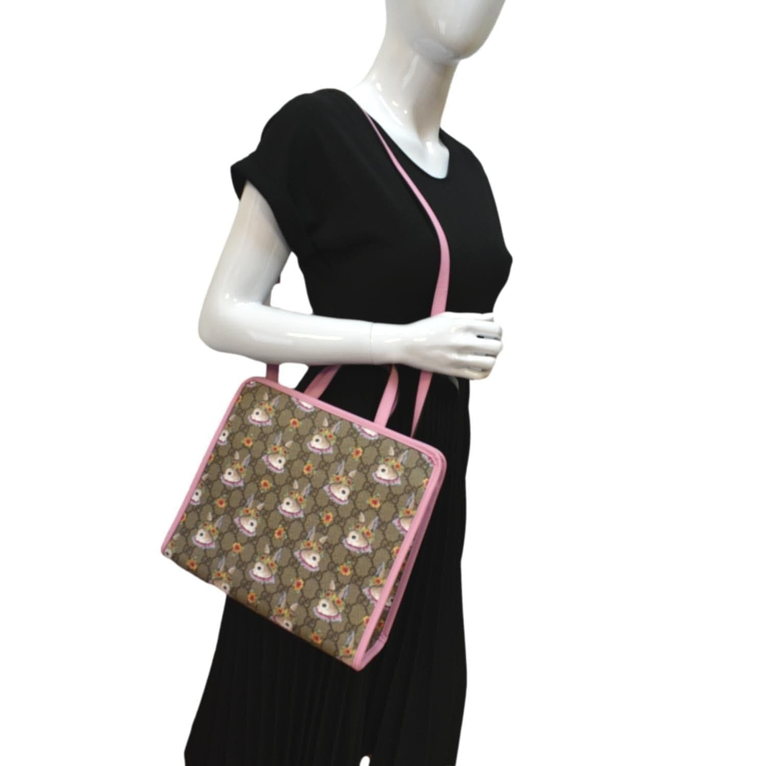 Gucci Children Yuko Higuchi Supreme Tote Bag Pink