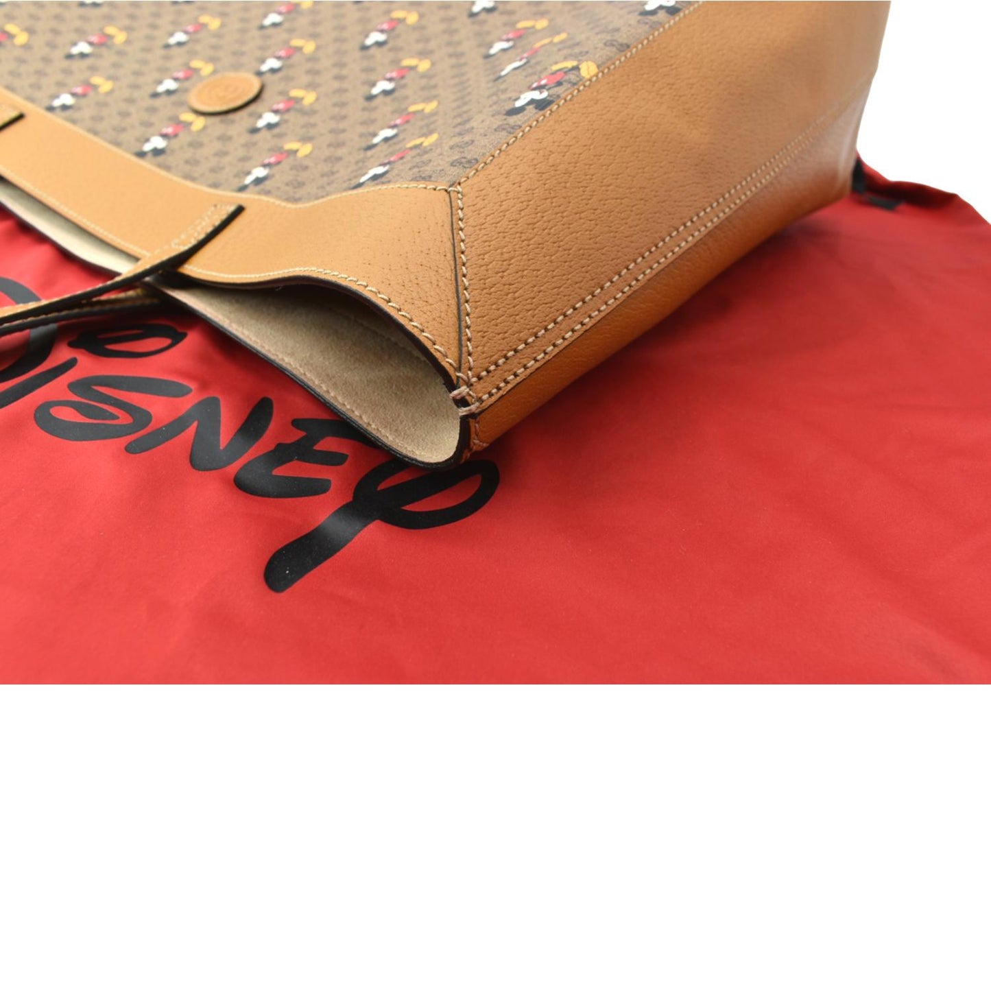 Gucci Disney Supreme Tote Bag Beige Medium Tote 1