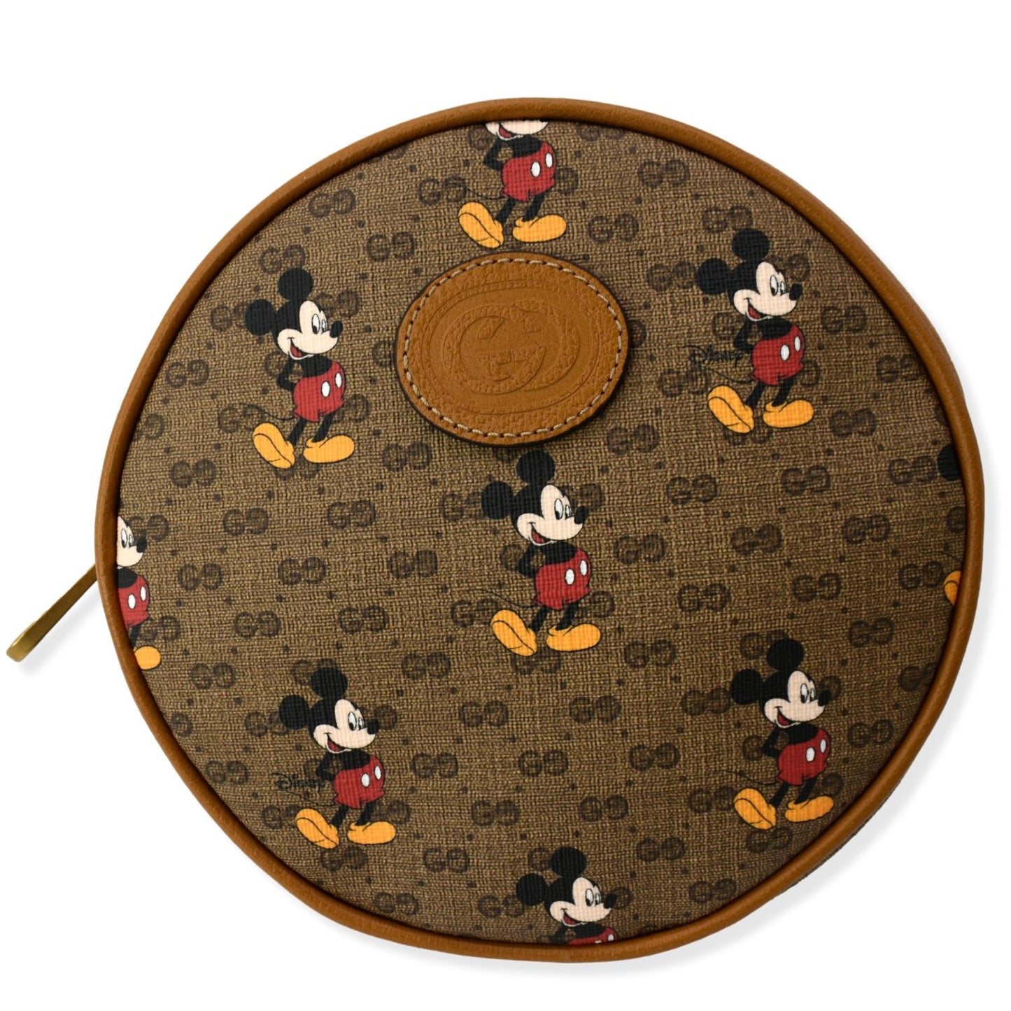 Gucci Disney Supreme Round Backpack Bag Beige Mini
