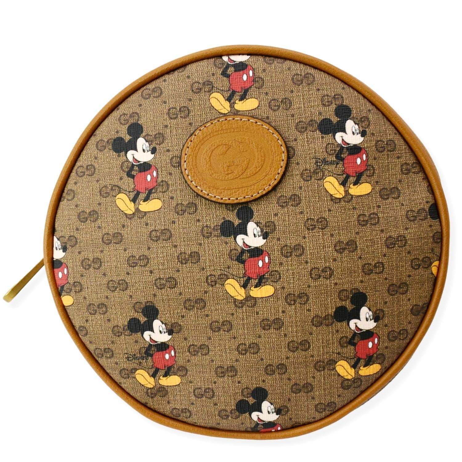 Gucci Disney Supreme Round Backpack Bag Beige Mini Round Bag