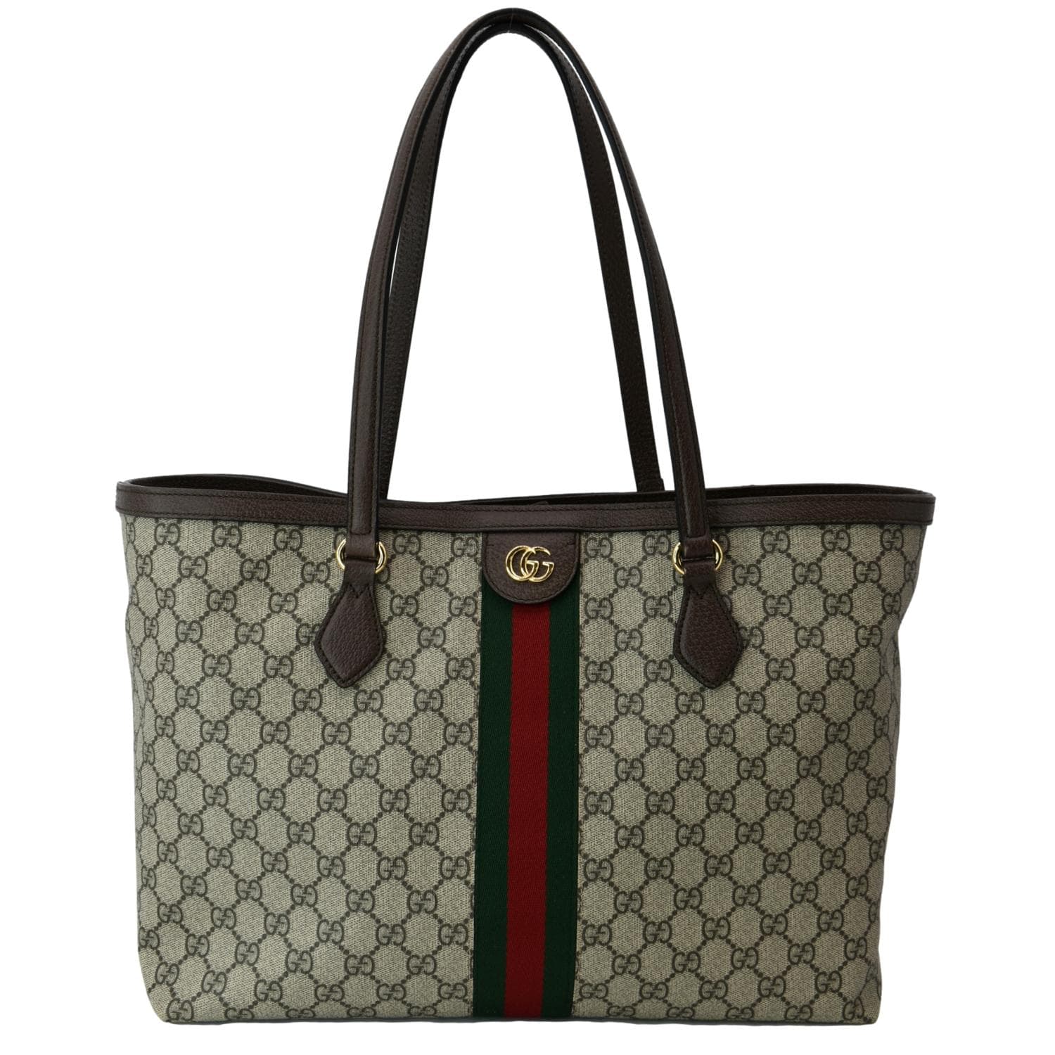 Gucci Ophidia Supreme Tote Bag Canvas Beige Ophidia Tote