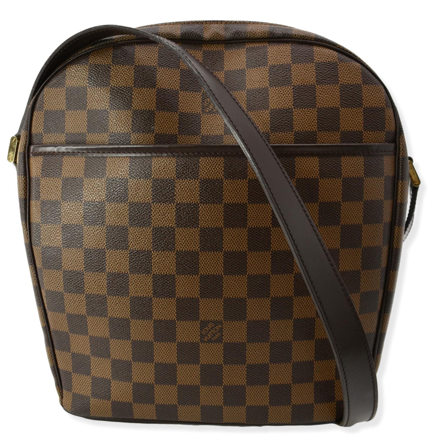 Louis Ipanema Gm Damier Ebene Crossbody Bag Brown