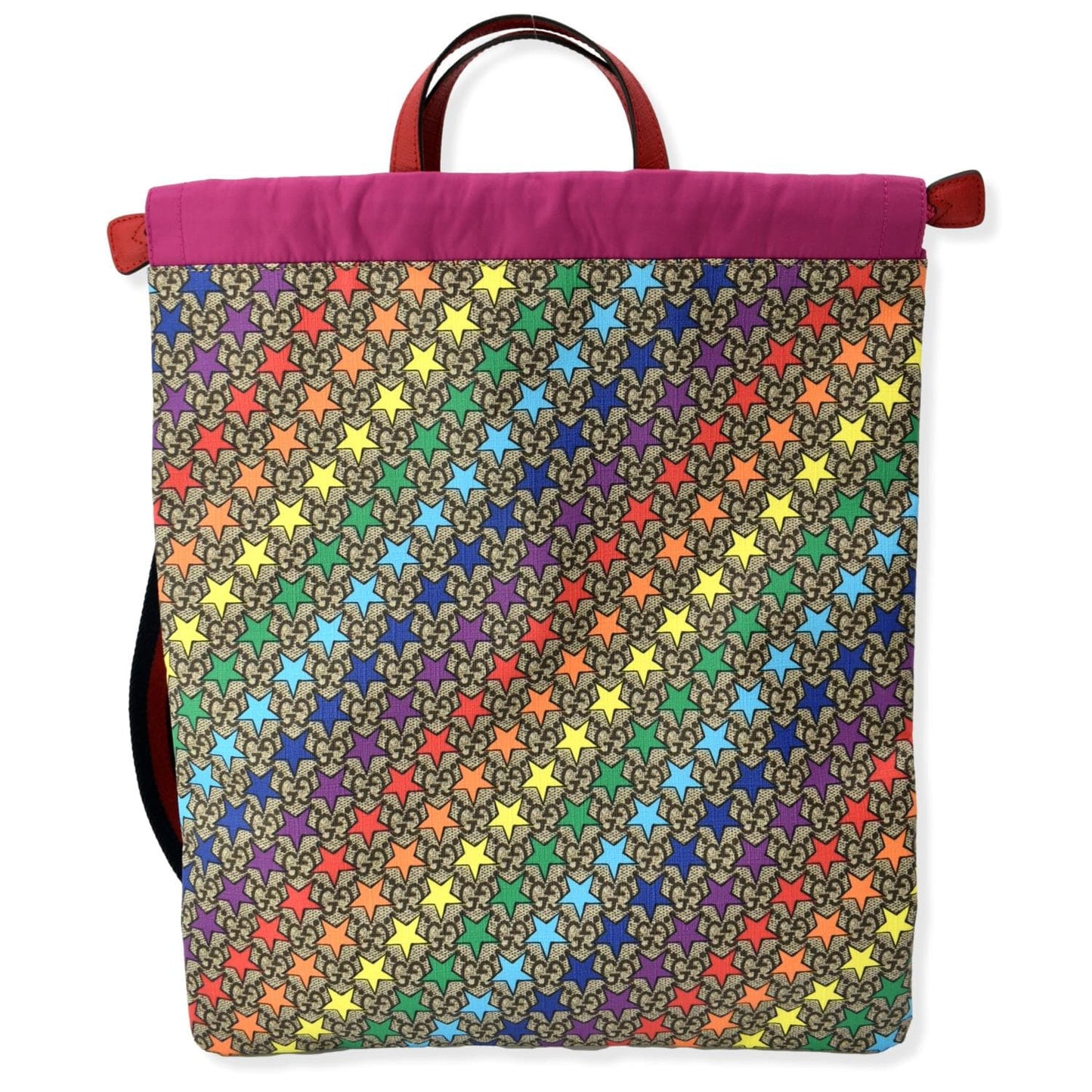 Gucci Children Star Print Supreme Backpack Multicolor Monogram