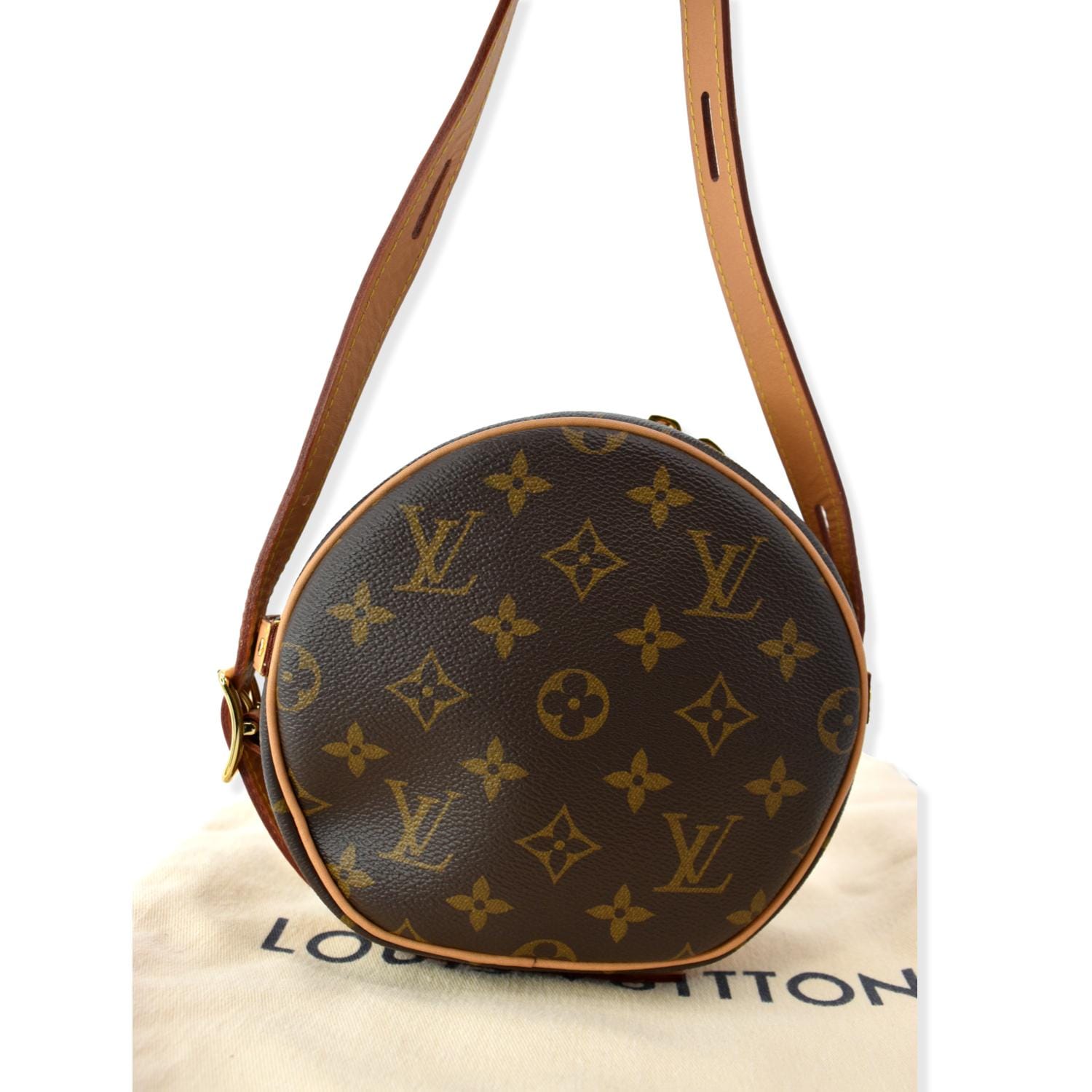 Louis Boite Chapeau Souple Pm Crossbody Bag Canvas Monogram
