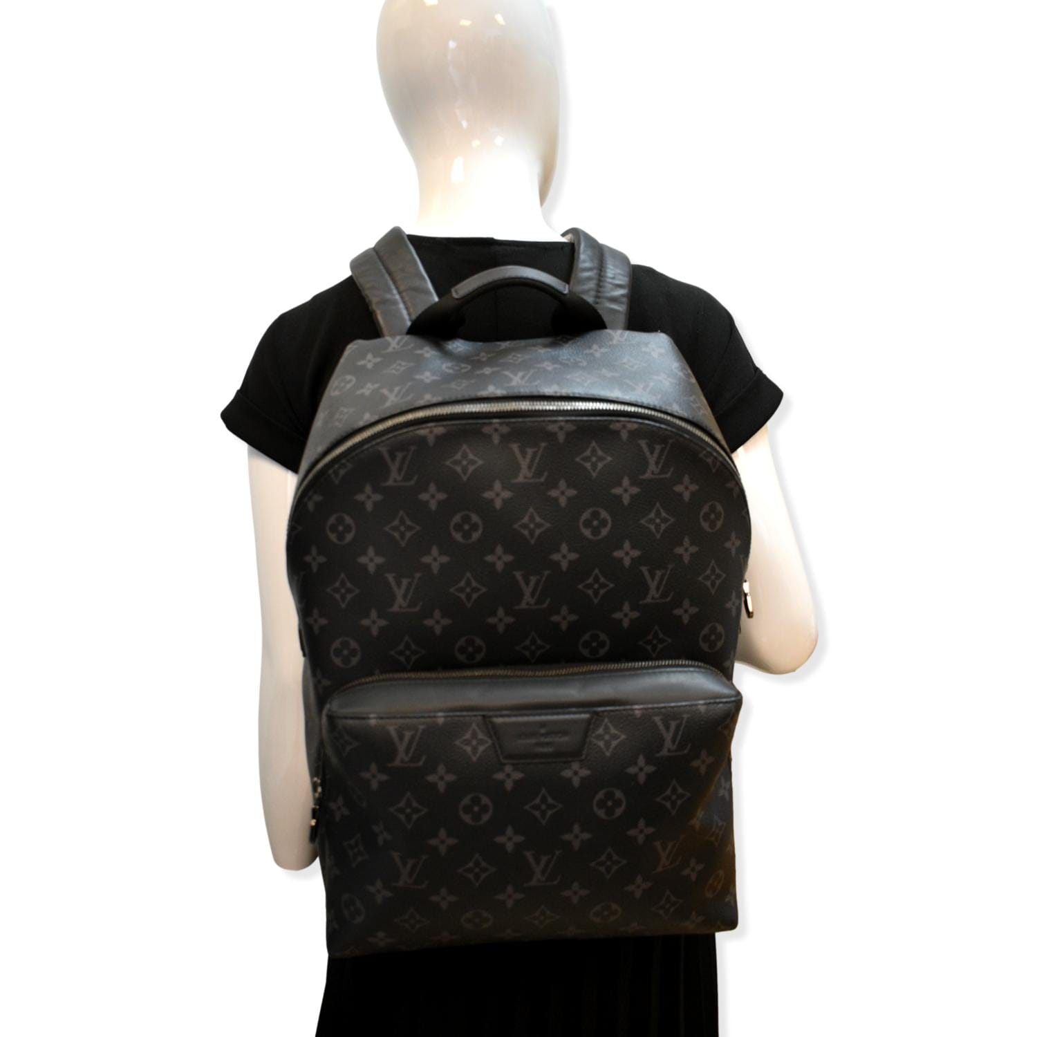 Louis Discovery Eclipse Backpack Bag Monogram Black