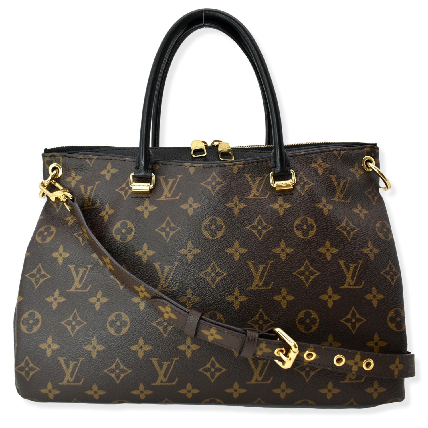 Louis Pallas Shoulder Bag Canvas Monogram