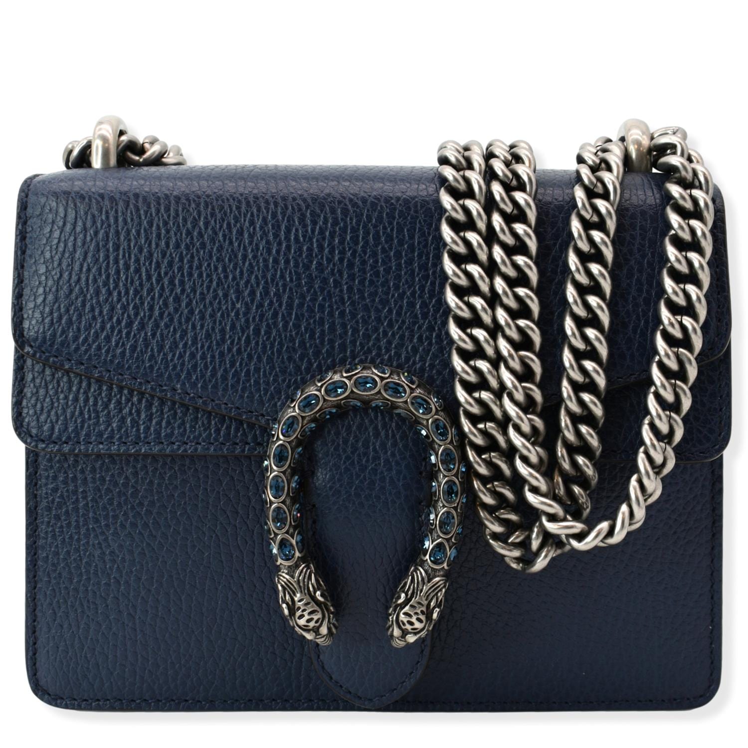 Gucci Dionysus Crossbody Bag Leather Blue
