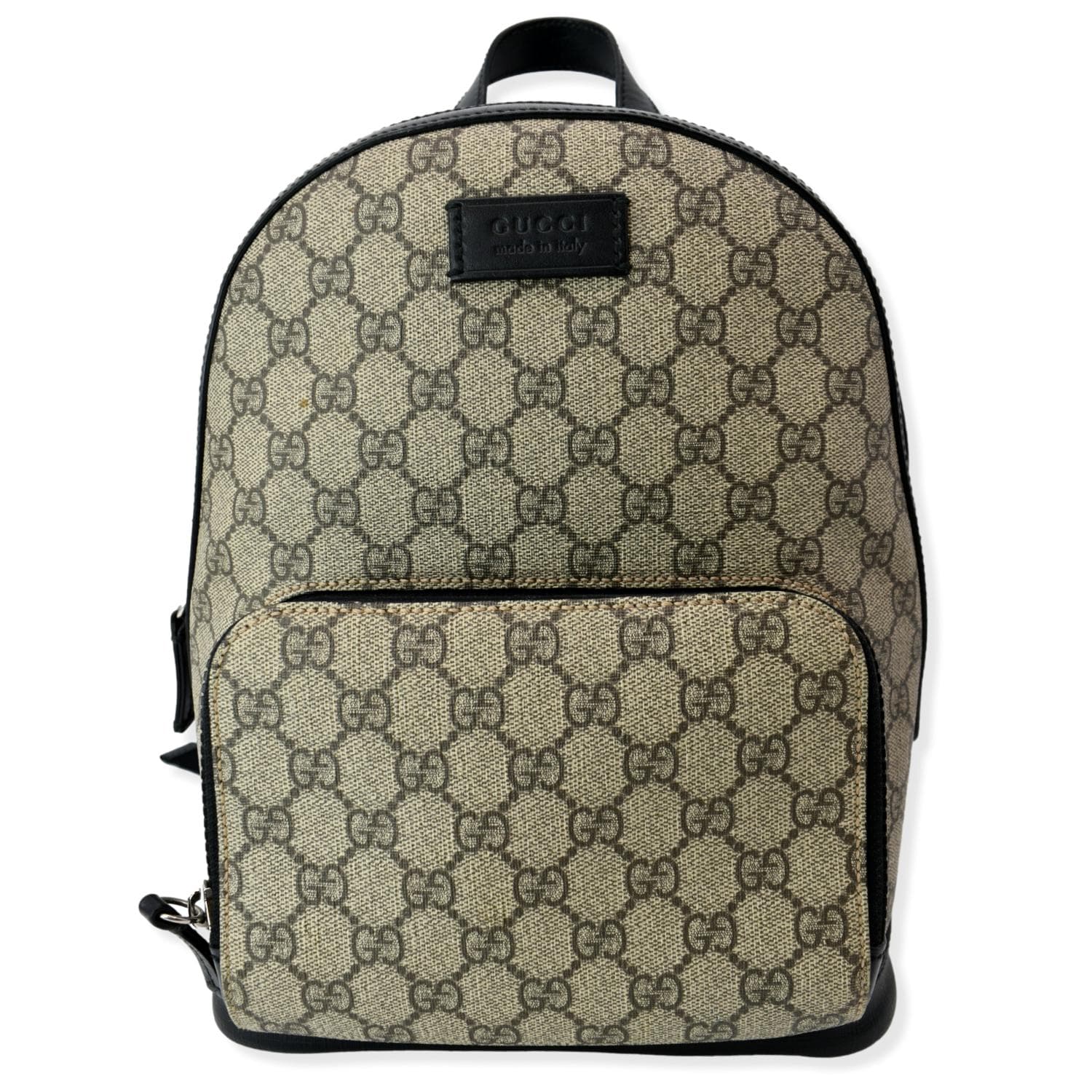 Gucci Eden Supreme Backpack Monogram Beige