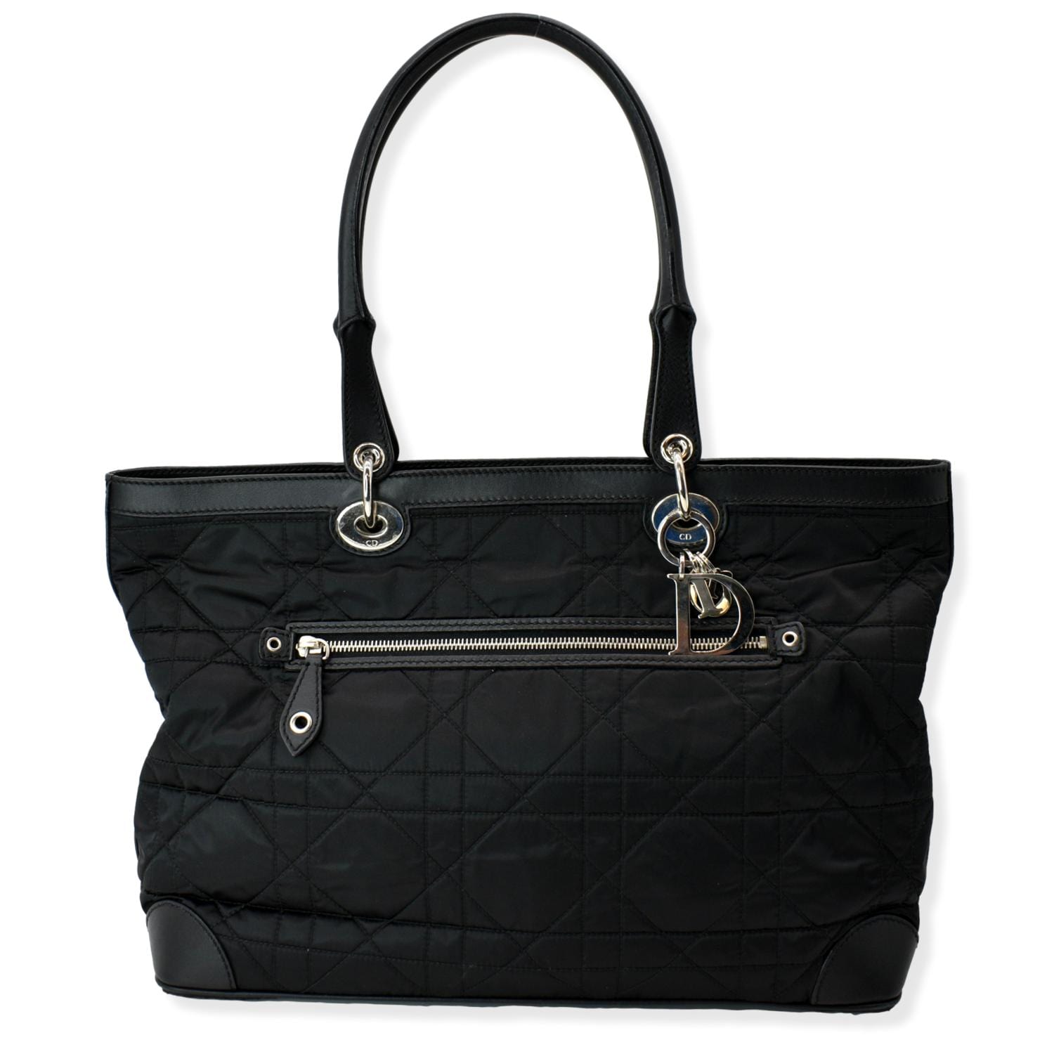 Dior Tote Bag Satin Quilted