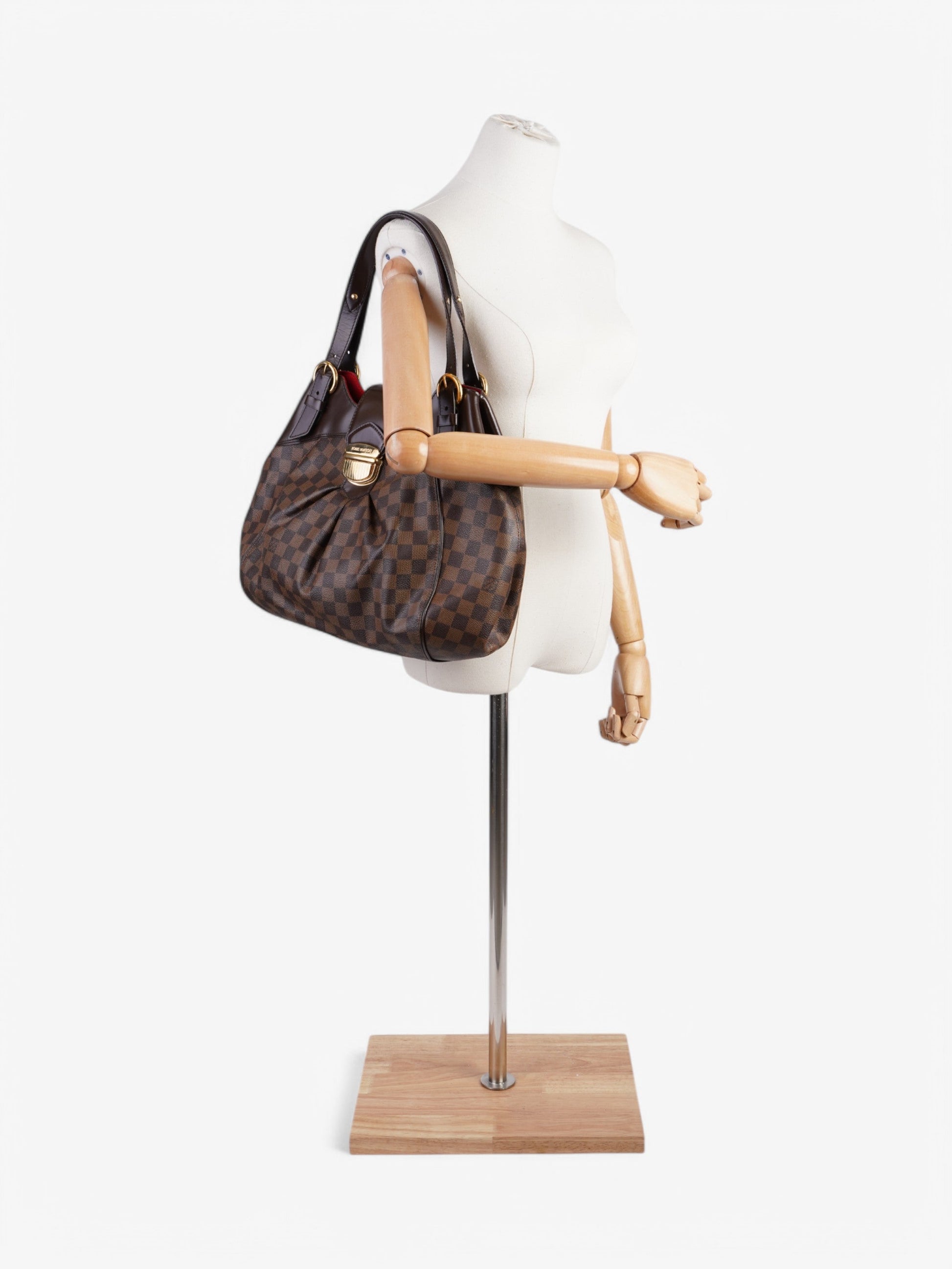 Louis Vuitton Sistena Ebene Coated Brown Canvas Coated Canvas Damier Apparel