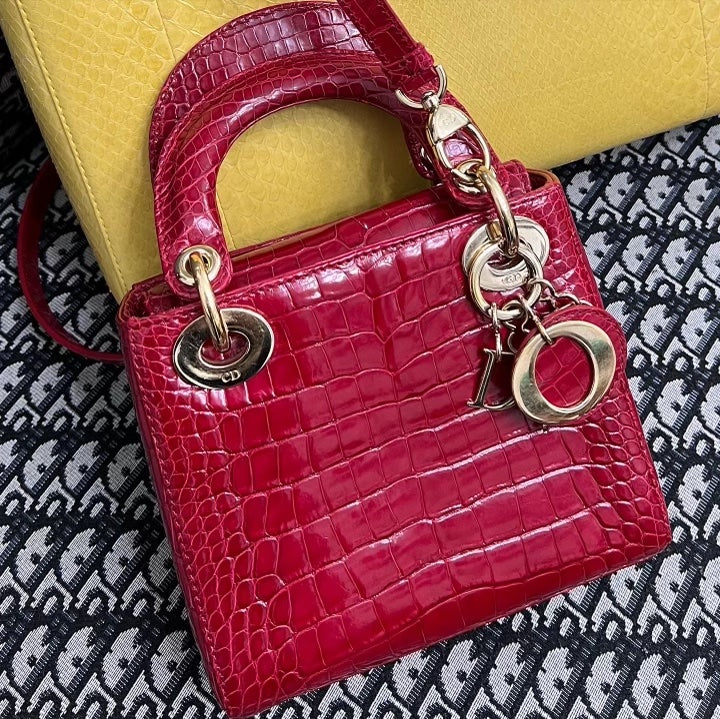 Dior Lady Bag Mini Travel Bag