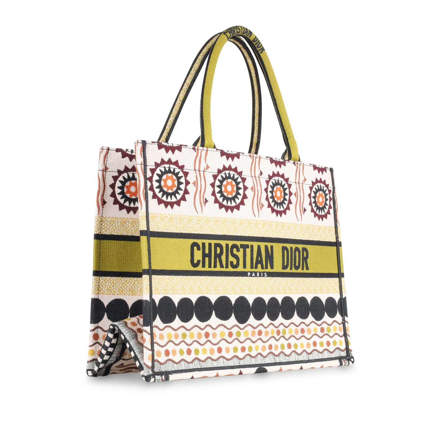Dior Christian Book Tote Canvas Medium Tote Bag