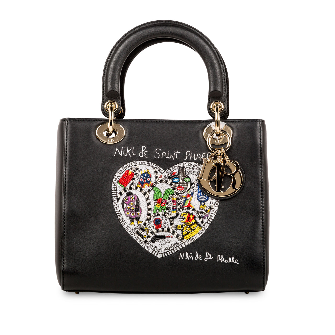 Dior Christian Lady Niki De Saint Phalle Shoulder Bag Medium