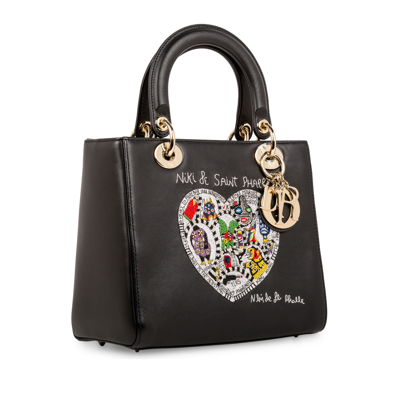 Dior Christian Lady Niki De Saint Phalle Shoulder Bag Medium