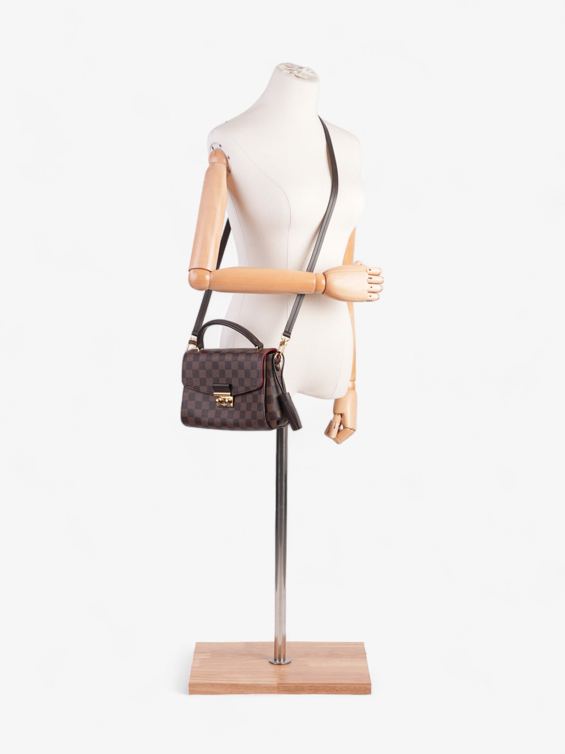 Louis Vuitton Croisette Ebene Coated Damier Canvas Coated Canvas Apparel