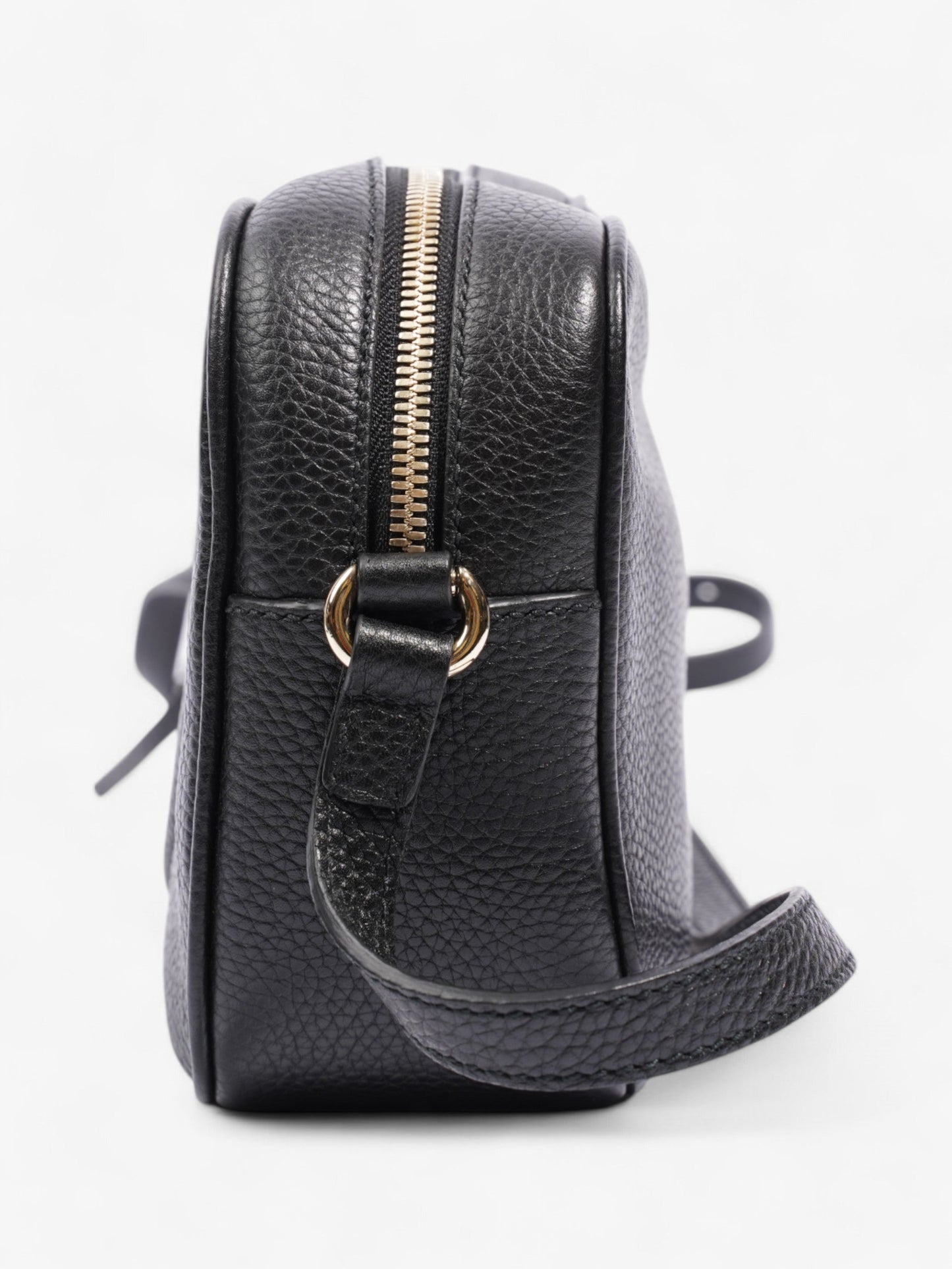 Gucci Soho Disco Bag Calfskin Leather Black Crossbody Bag Leather Small