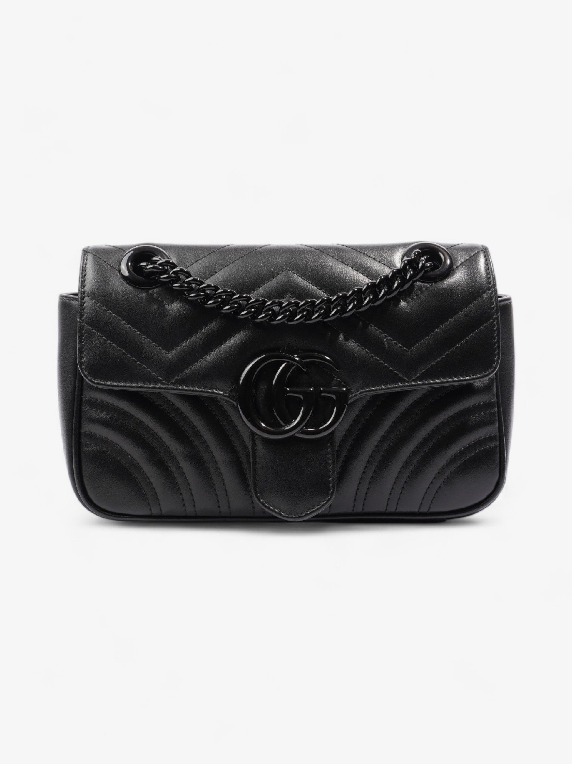 Gucci Marmont Mini Crossbody Bag Leather Matelasse Mini 3