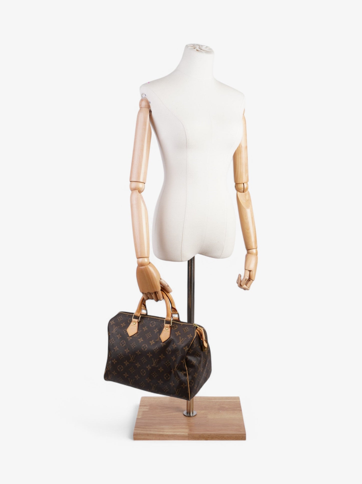 Louis Vuitton Speedy Coated 30 Monogram Canvas Coated Canvas Apparel Canvas 196