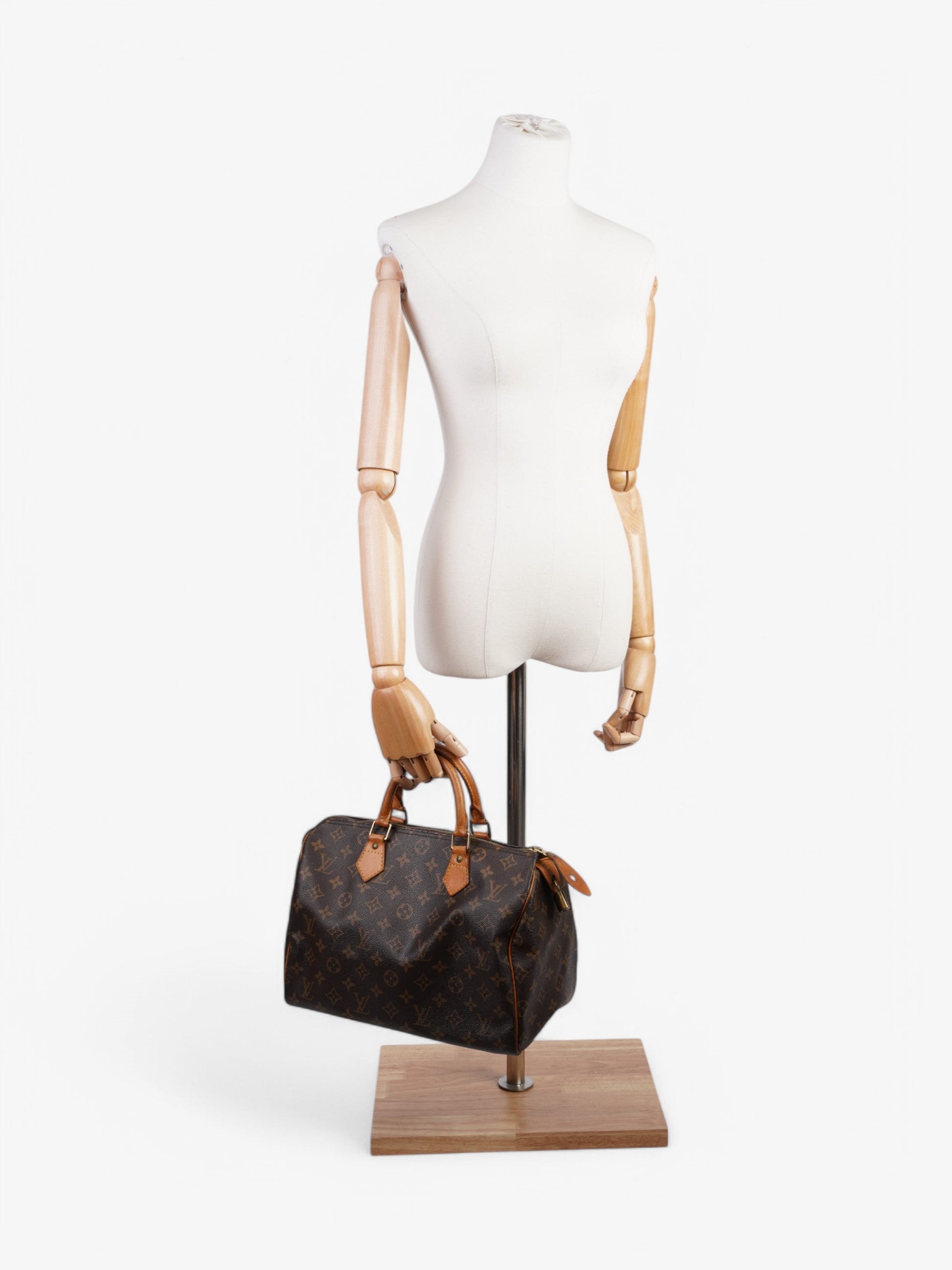 Louis Vuitton Speedy Coated 30 Monogram Canvas Coated Canvas Apparel Canvas 212