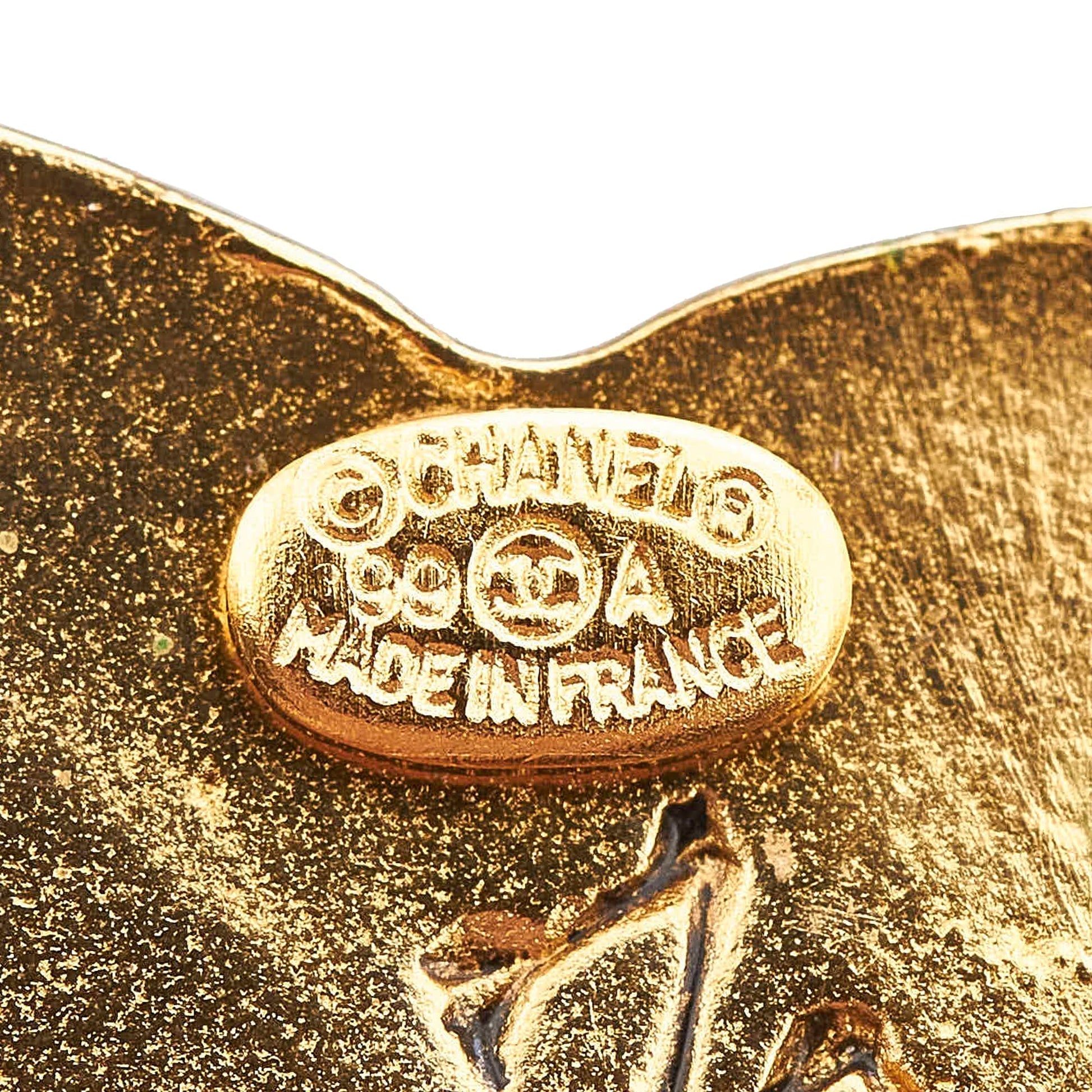 CHANEL CC Brooch Costume Brooch