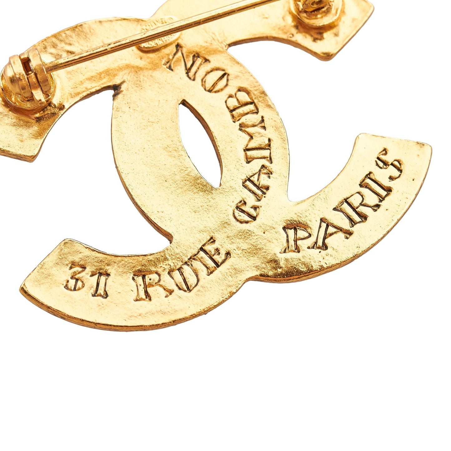 CHANEL CC Brooch Costume Brooch