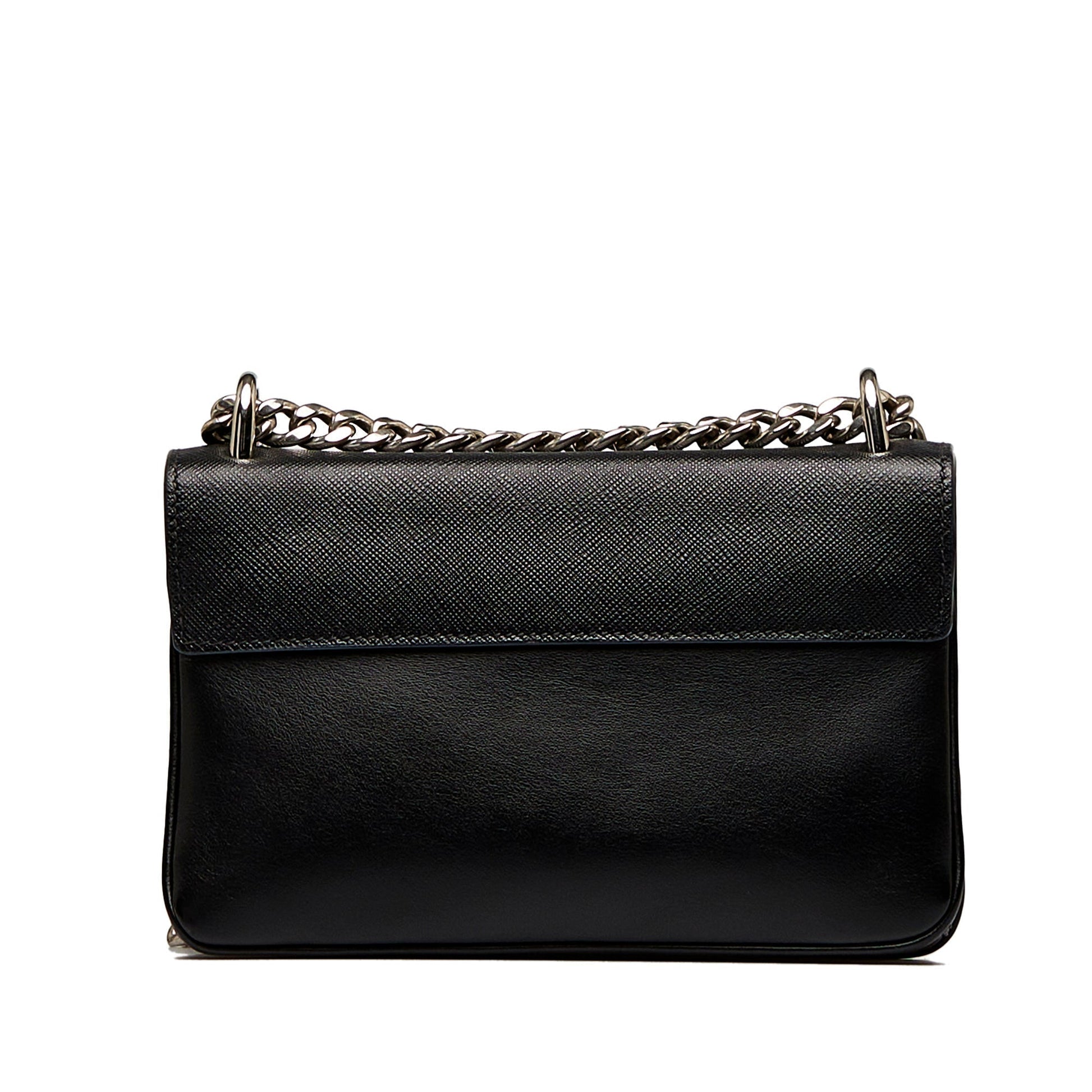 Prada And City Calf Crossbody Bag Saffiano Chain